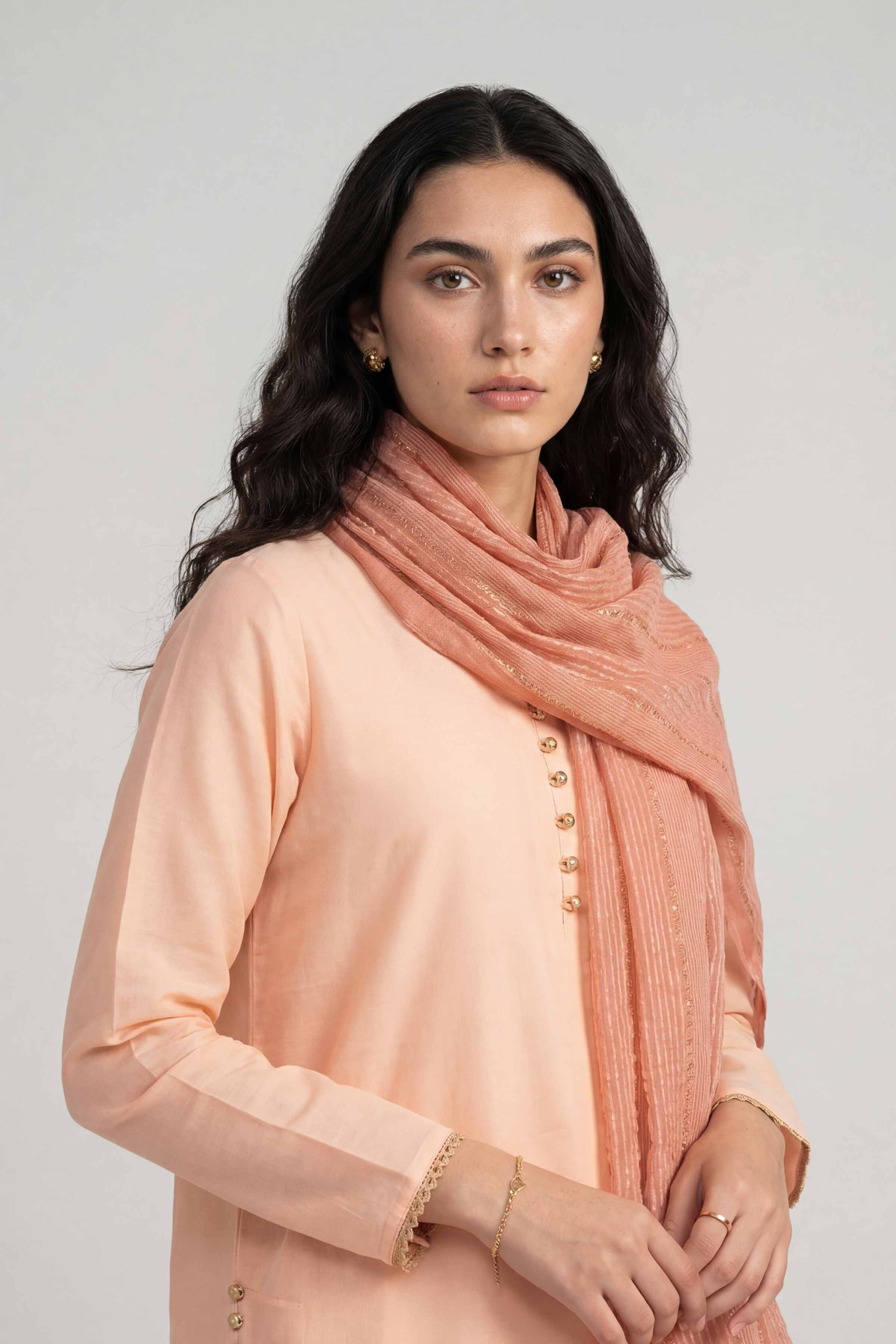 Orange Women Scarf - 72070963