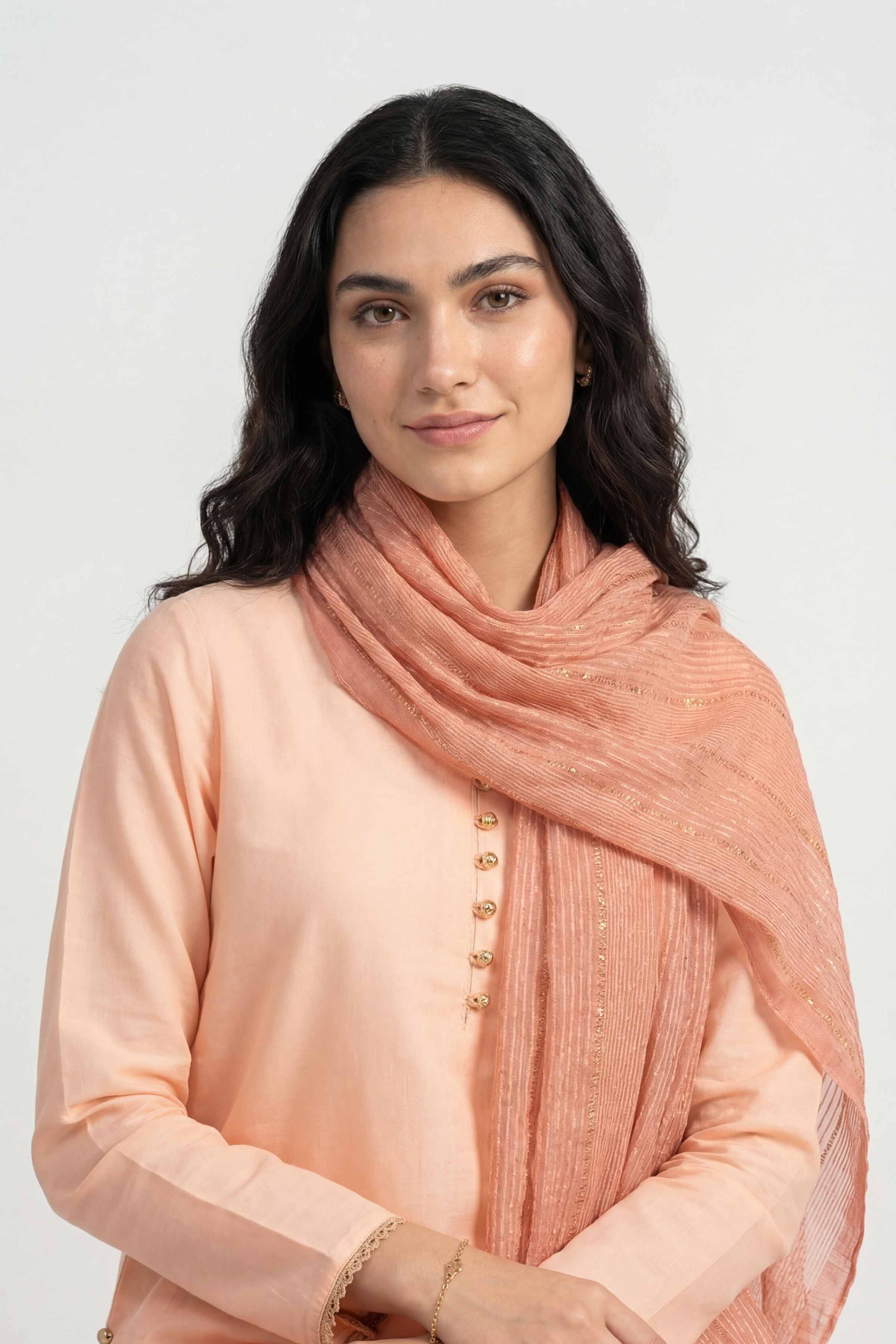 Orange Women Scarf - 72070963