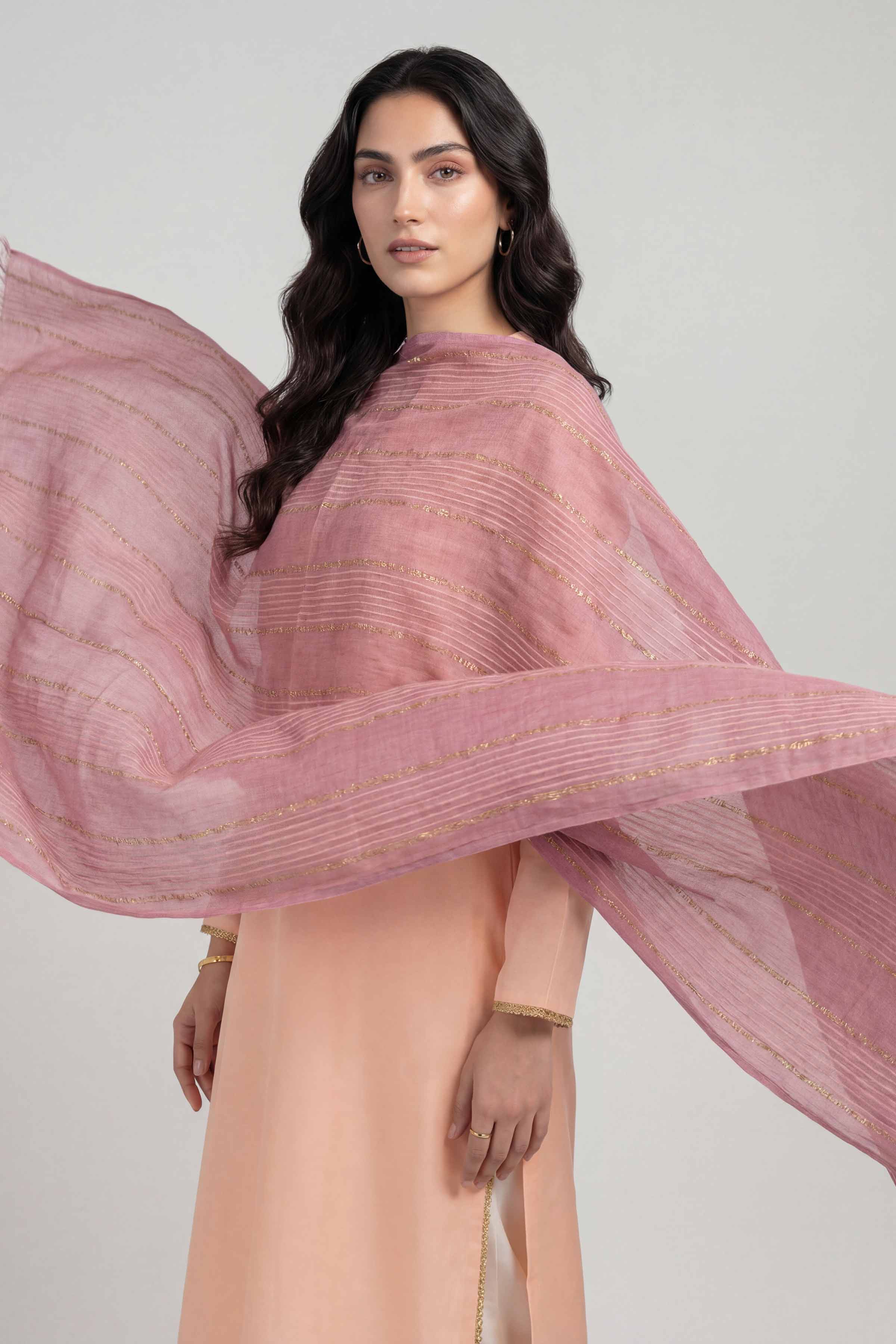 Purple Women Scarf - 72070965