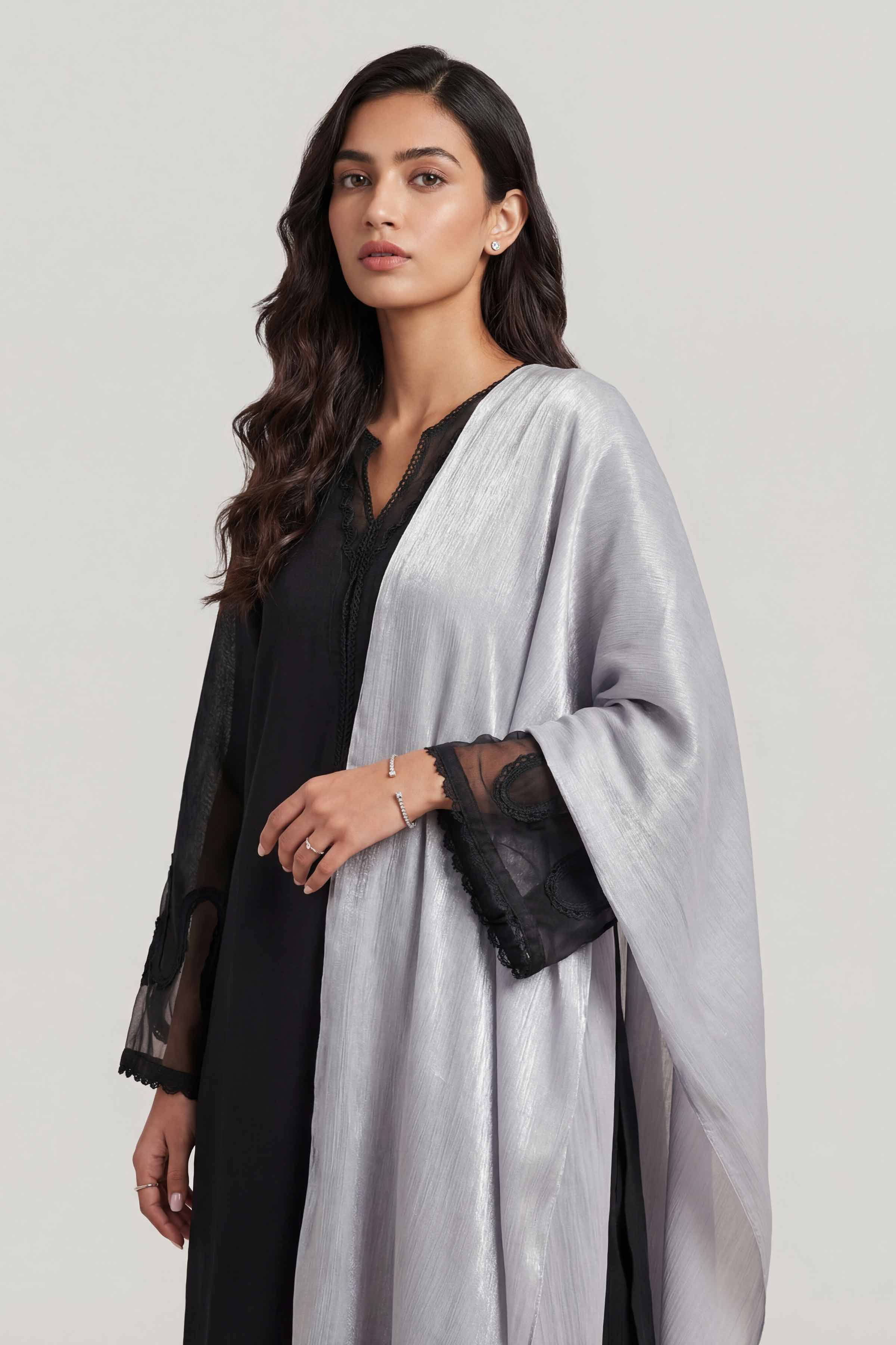 Blue Women Scarf - 447812108