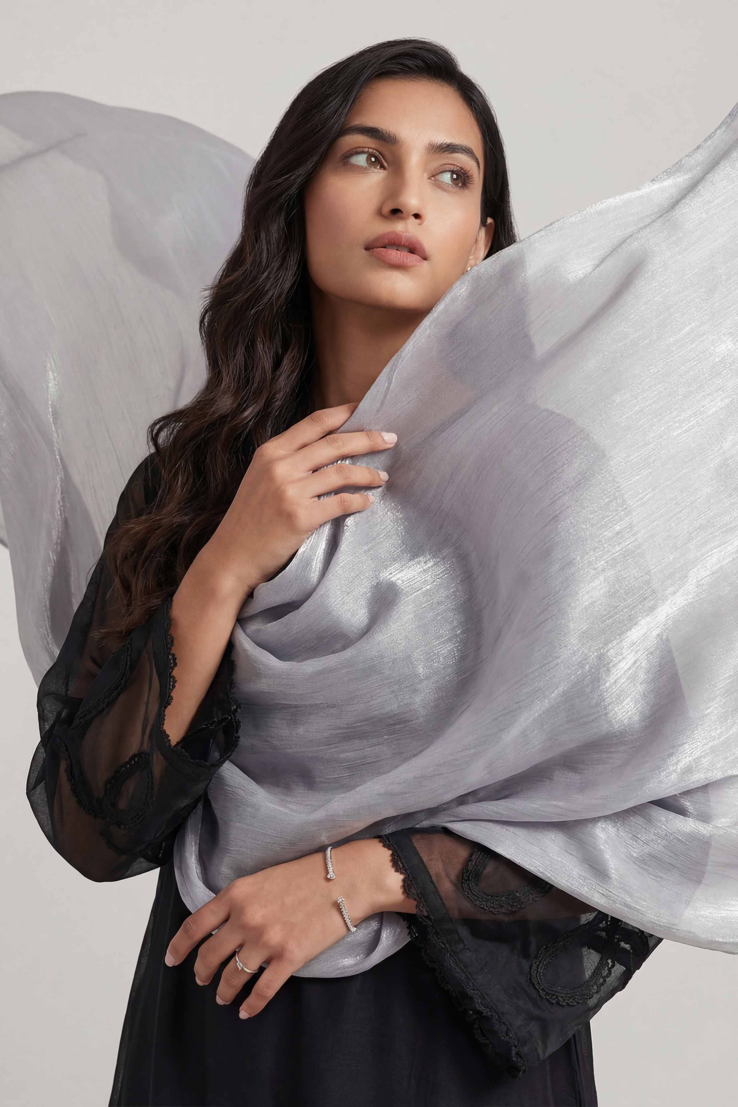 Blue Women Scarf - 447812108