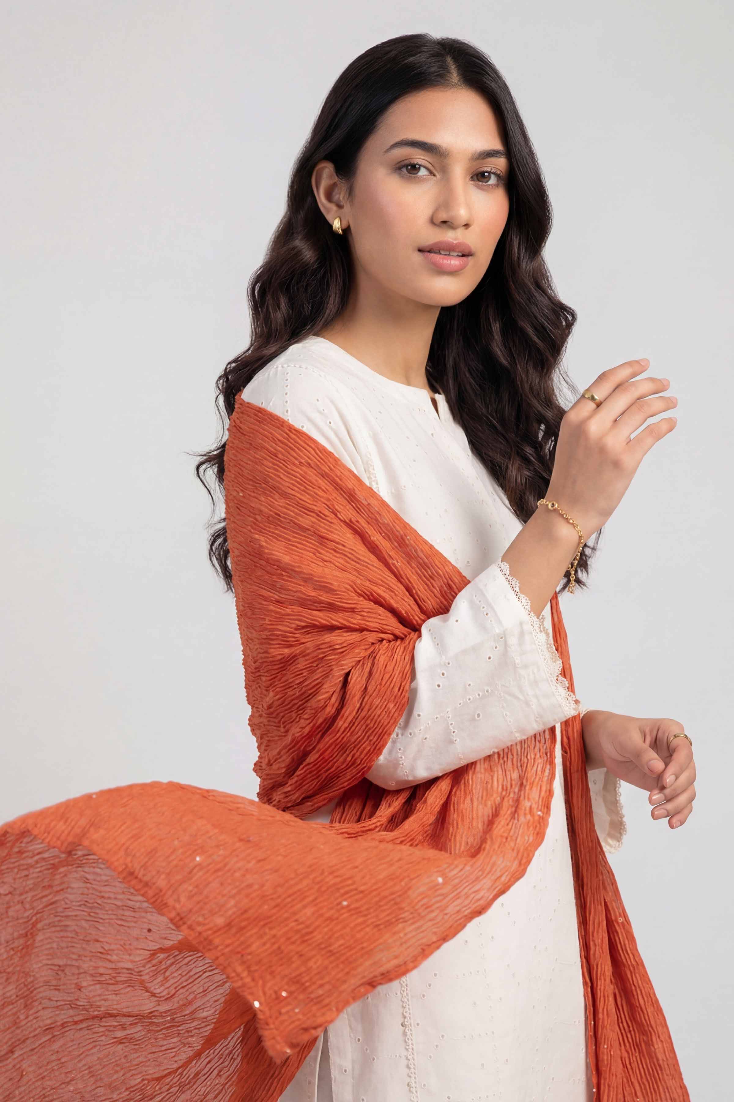 Rust Women Scarf - 447832128