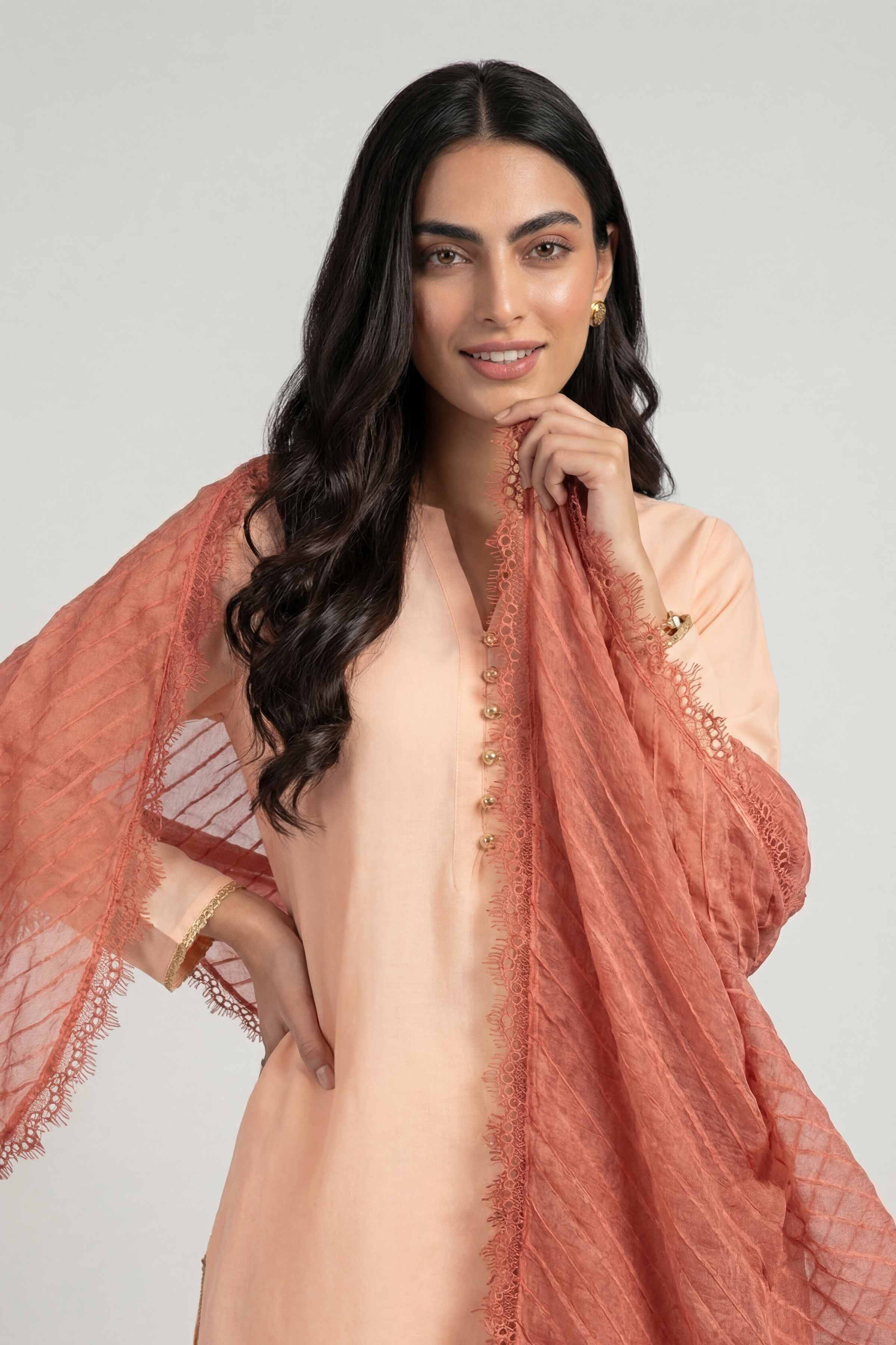 Orange Women Scarf - 72070970
