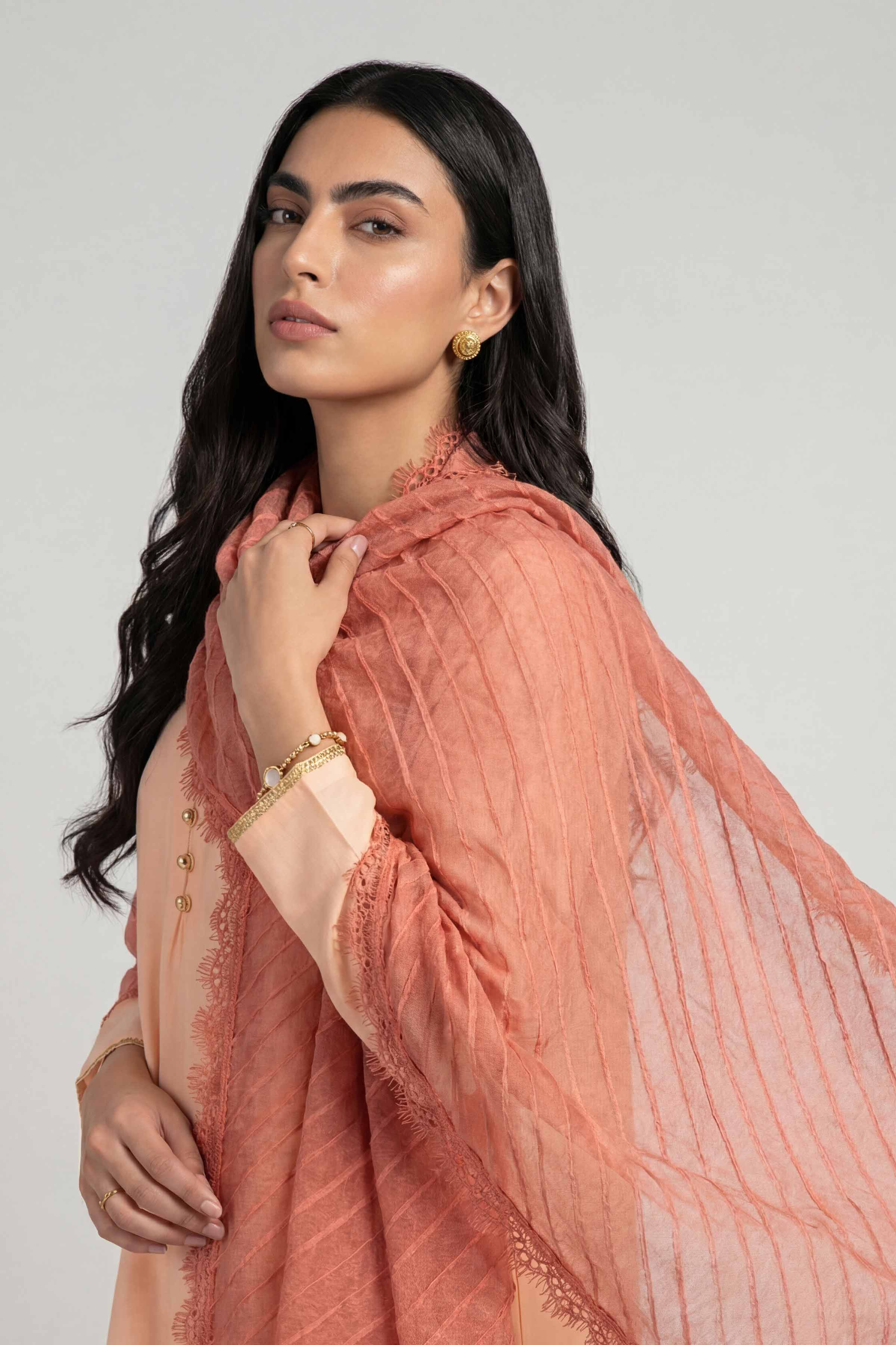 Orange Women Scarf - 72070970