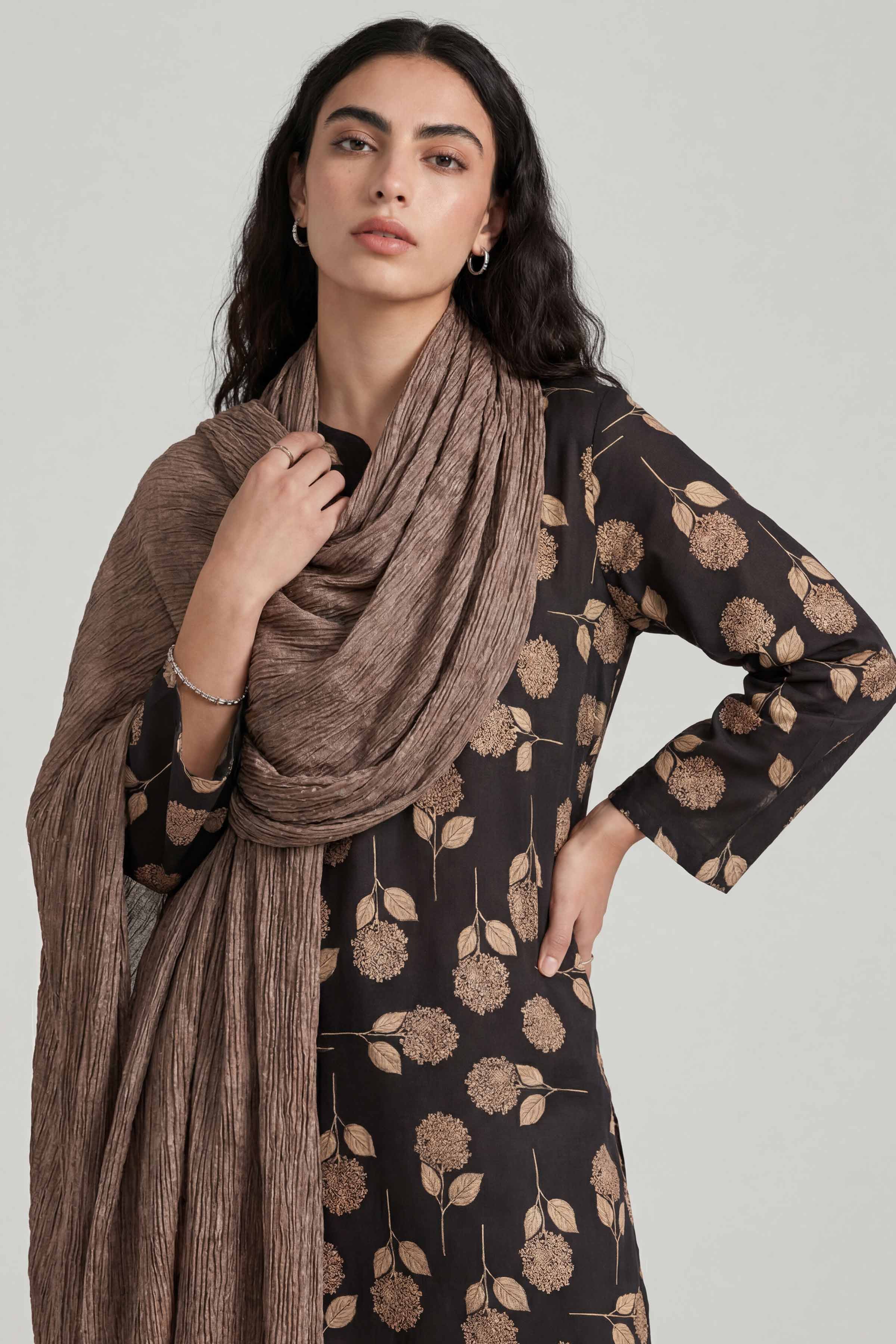 Coffee Women Scarf - 72070981