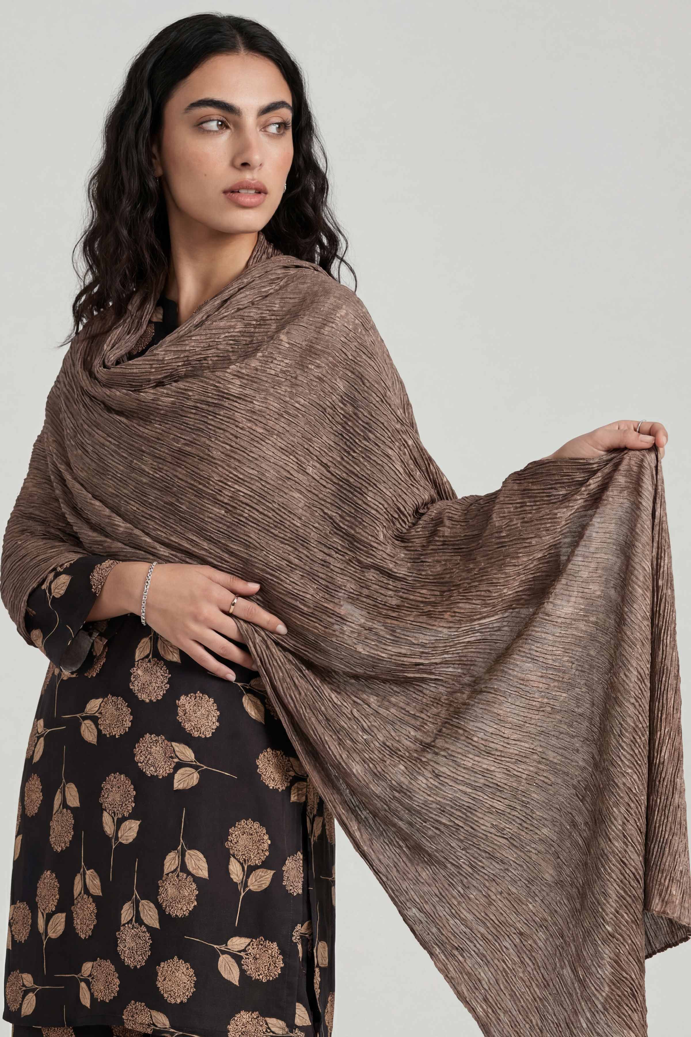 Coffee Women Scarf - 72070981