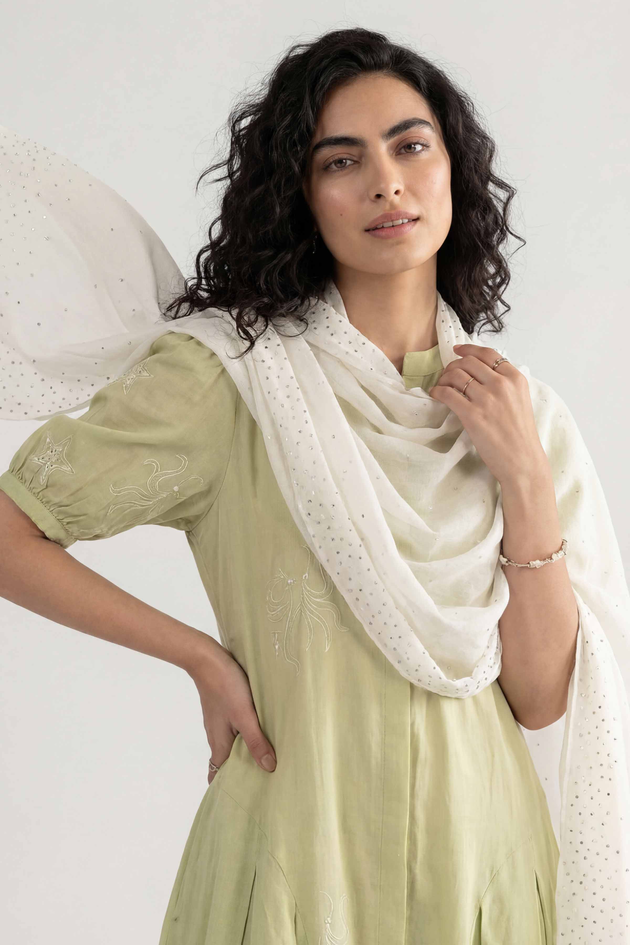 Off White Women Scarf - 72070985
