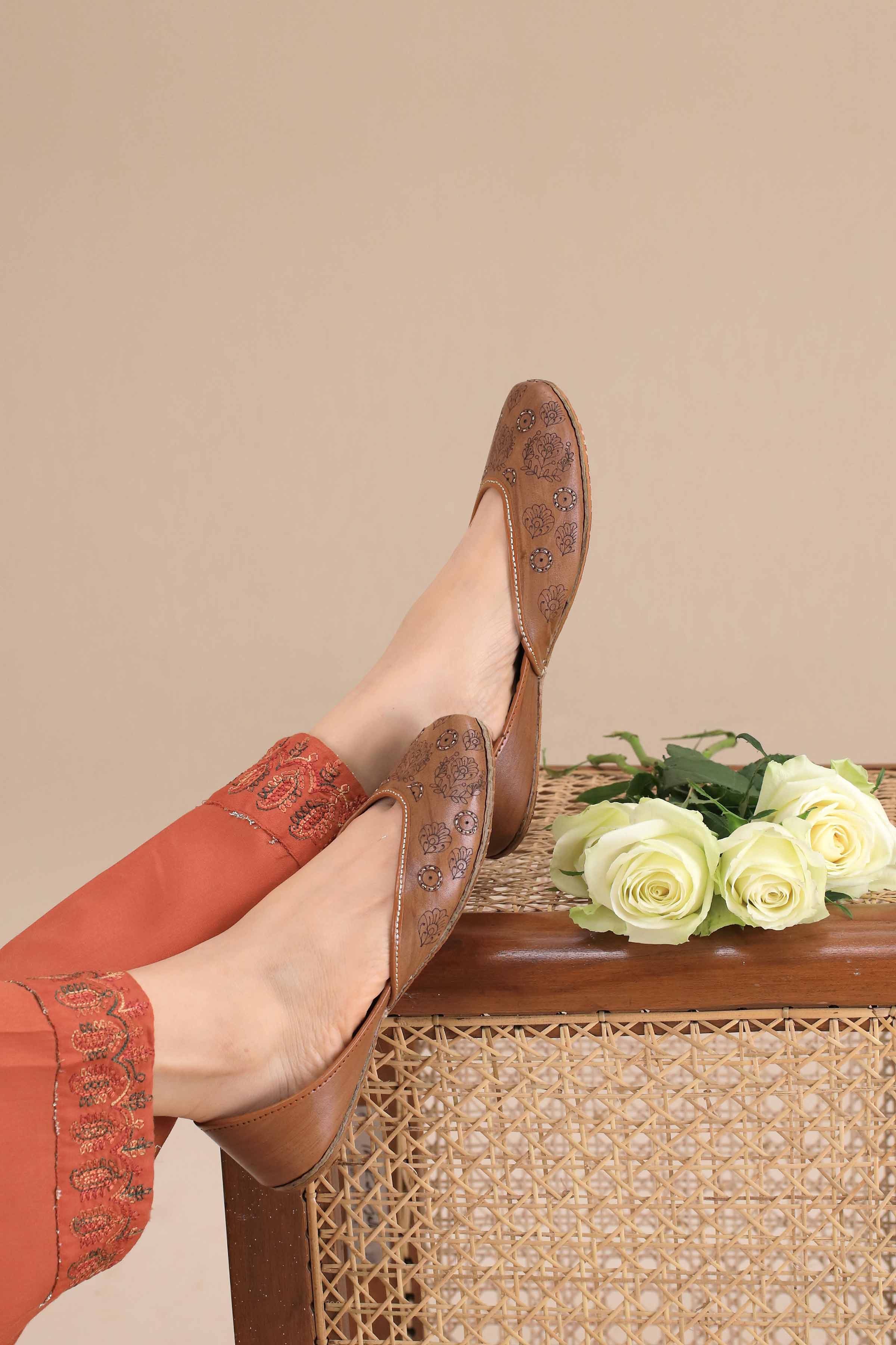 Light Brown Khussa-1531193713