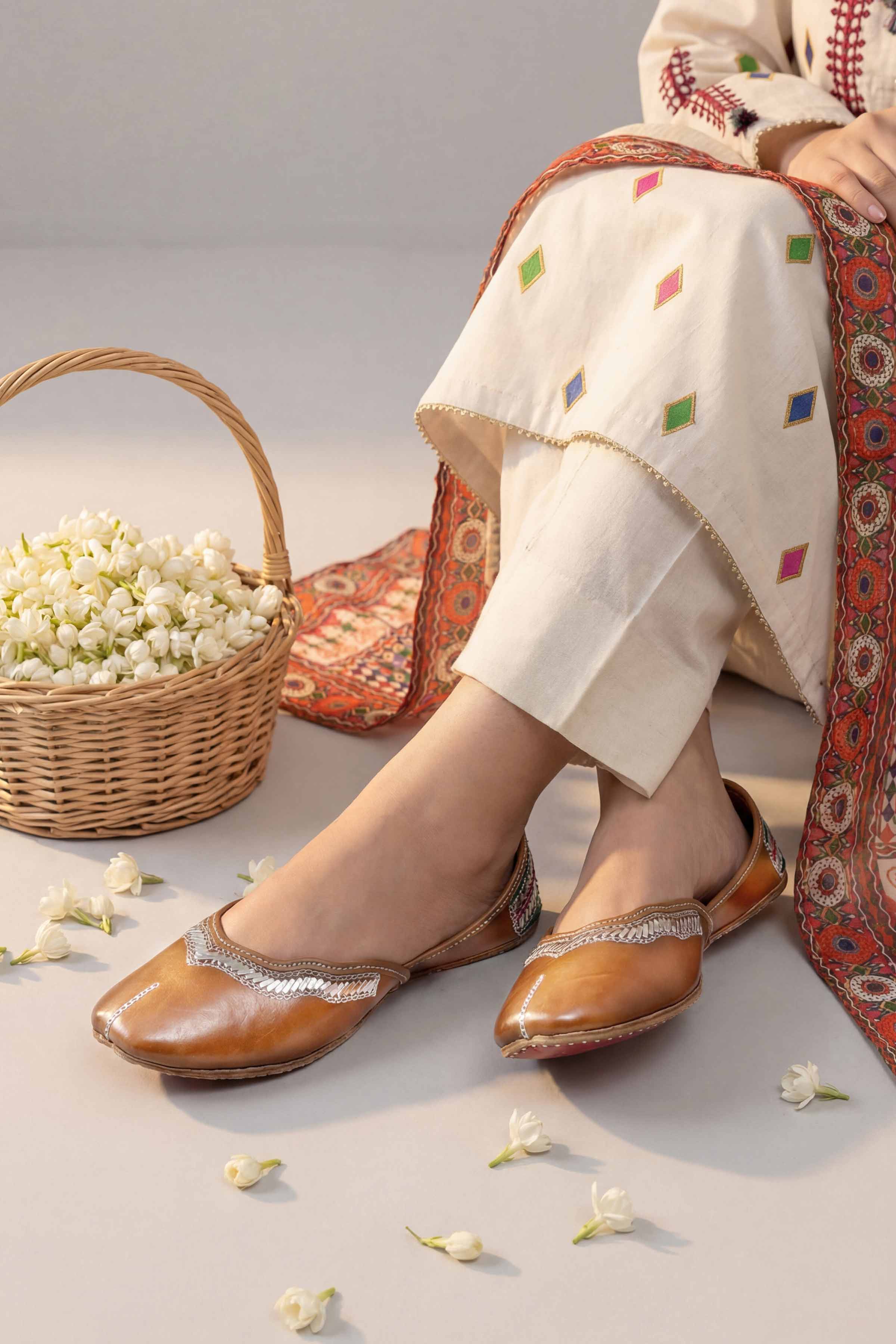 Light Mustard Khussa-1596973727