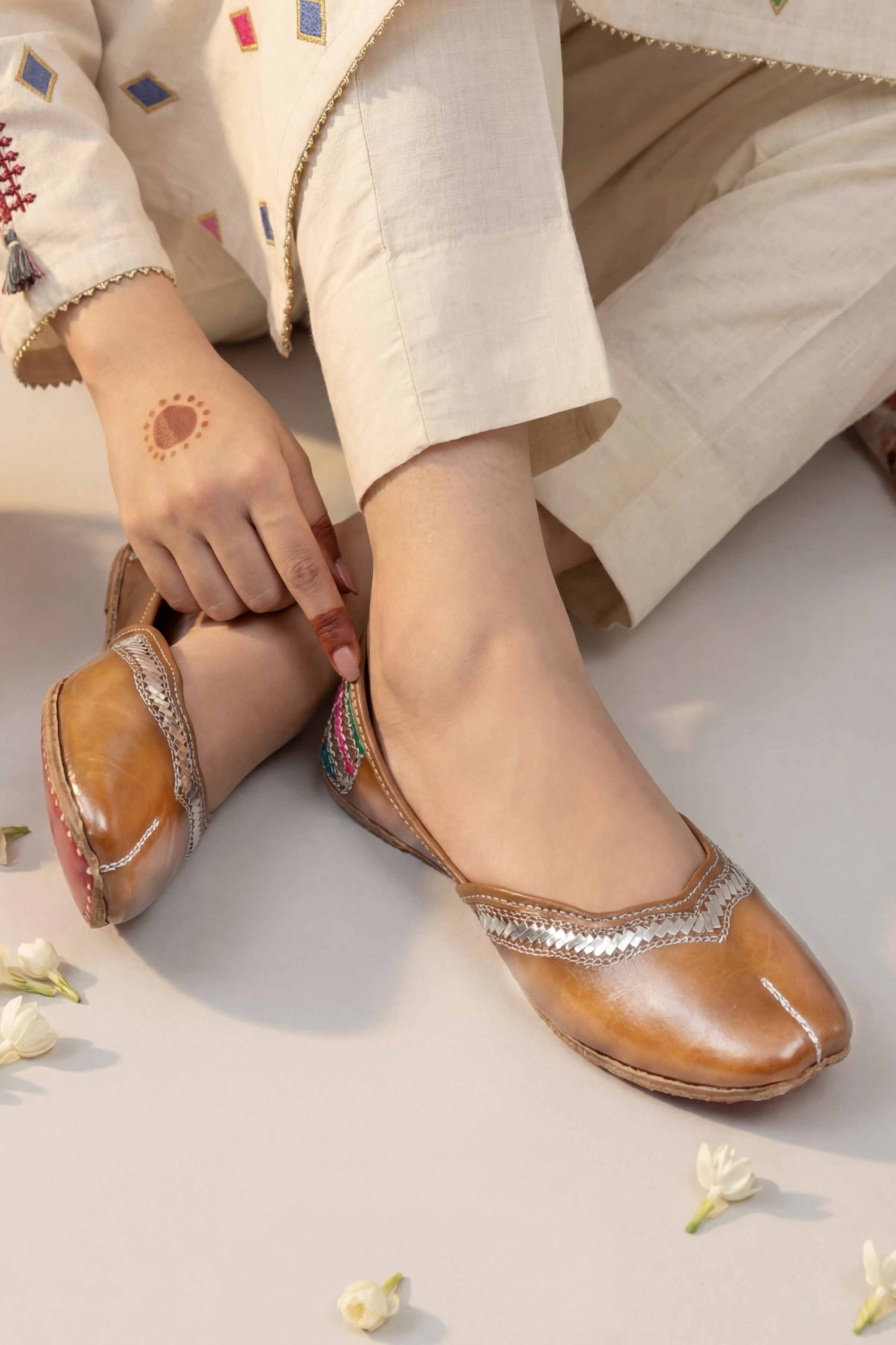 Light Mustard Khussa-1596973727