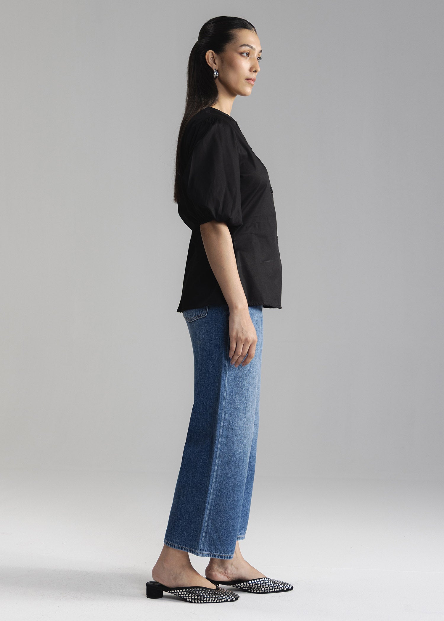 Cinched Waist Shirt- WS26-87