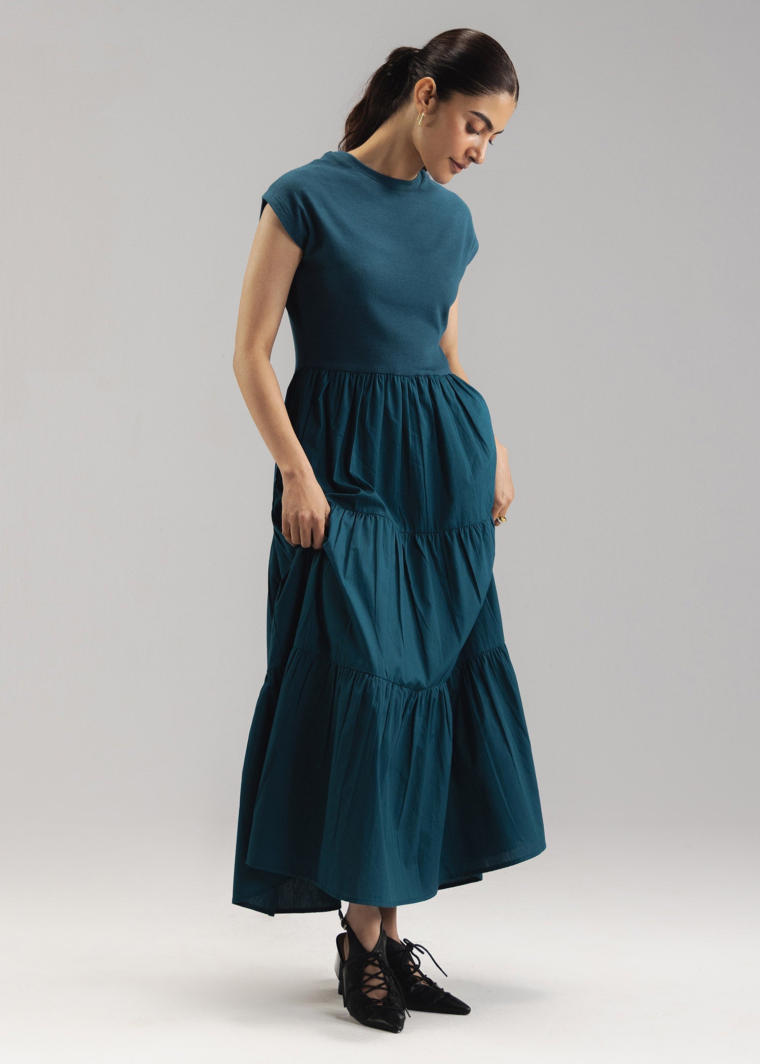Tiered Long Dress- WS26-54