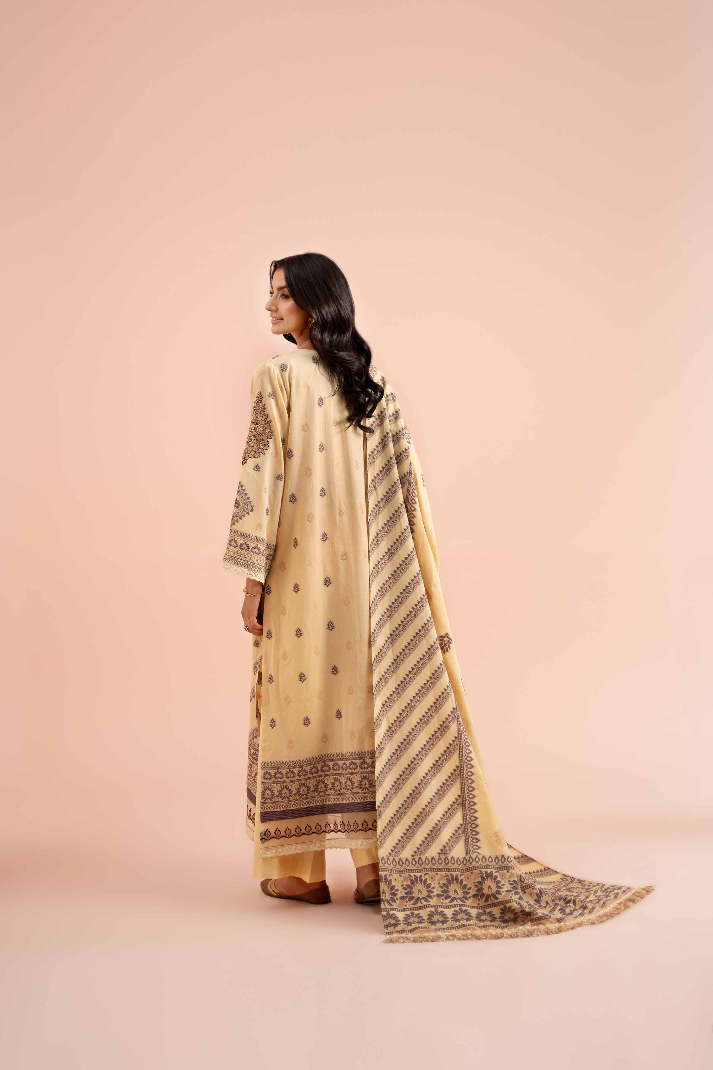 2 Piece - Jacquard Embroidered Suit - 42402160