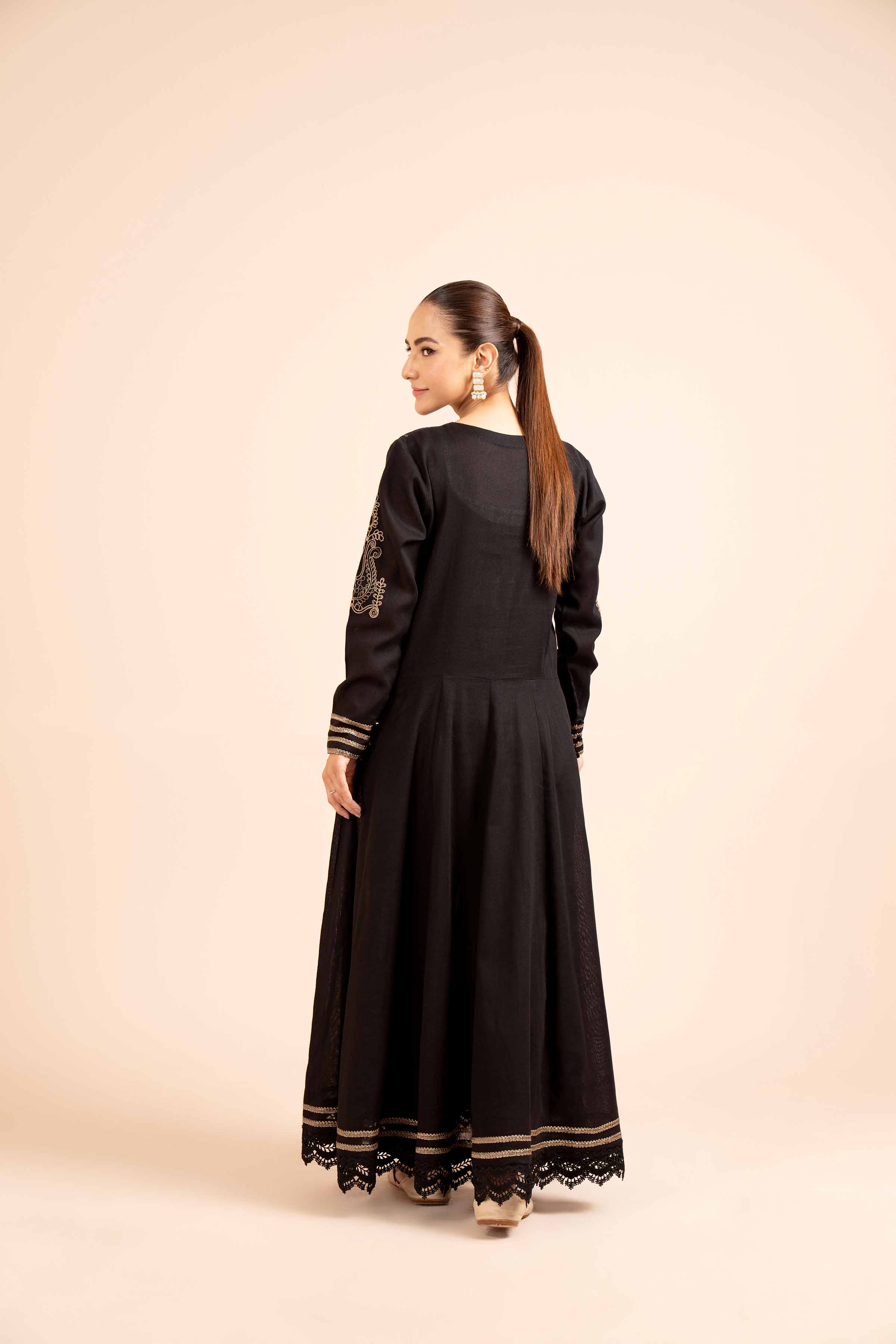 2 Piece - Dyed Embroidered Suit - 42404024