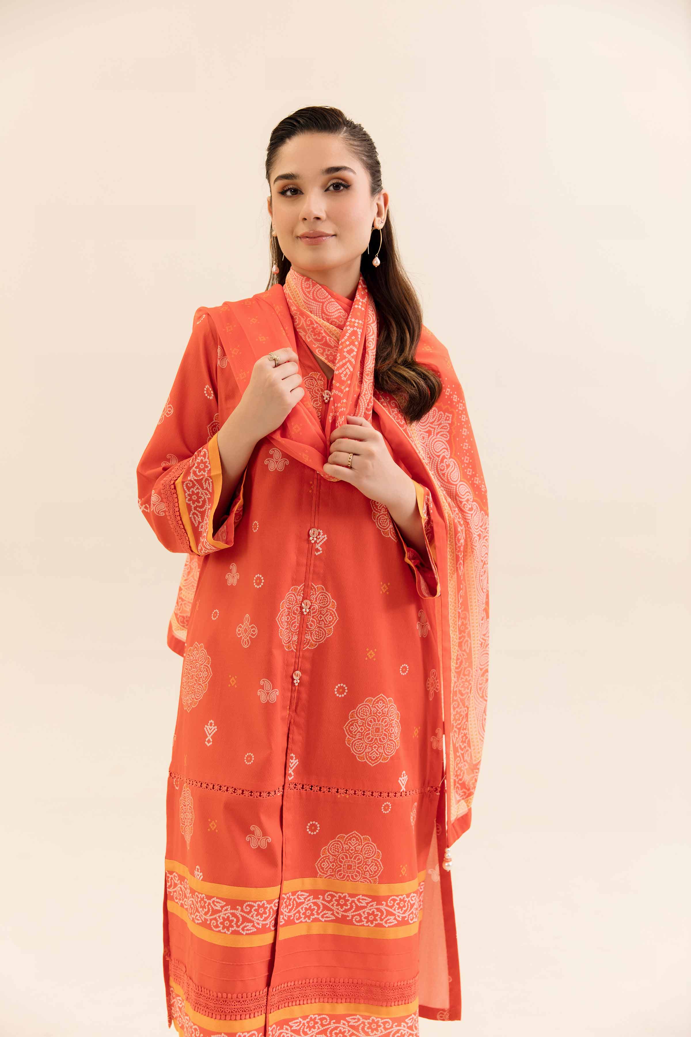 3 Piece - Printed Suit - 42404156