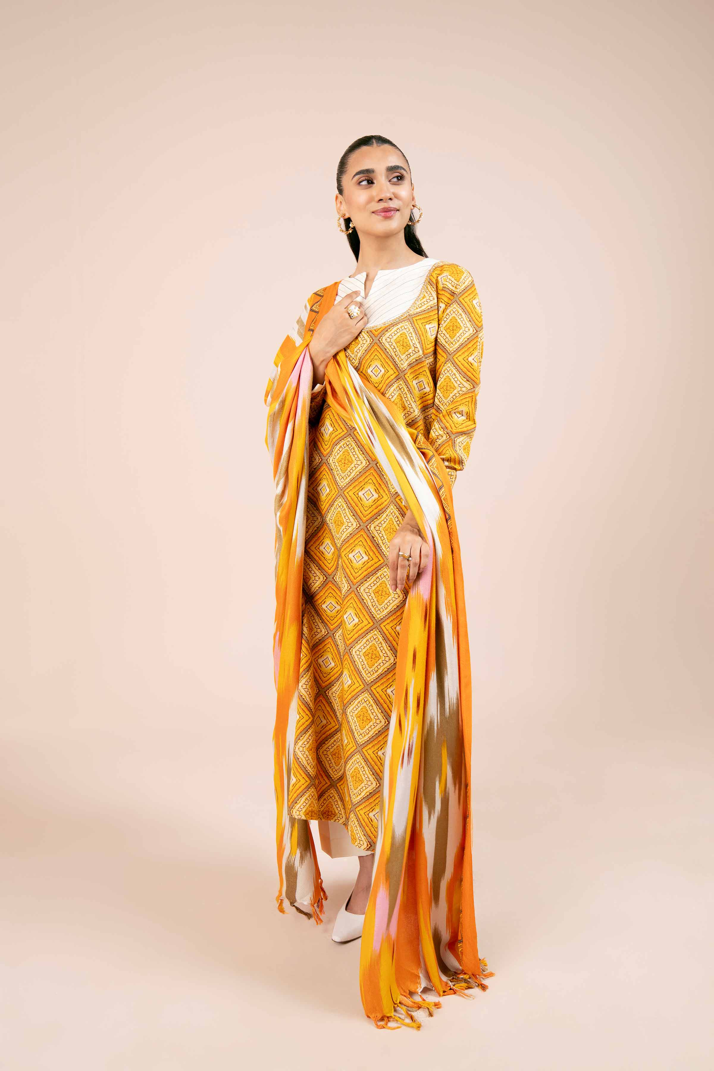 3 Piece - Printed Suit - 42404189