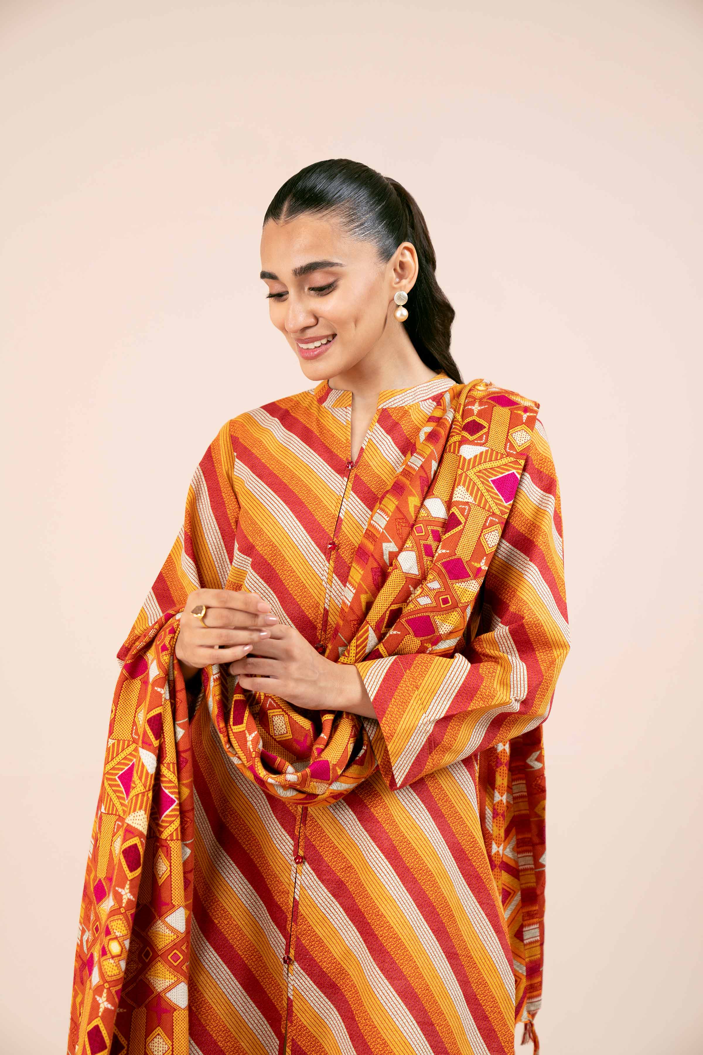 3 Piece - Printed Suit - 42404190