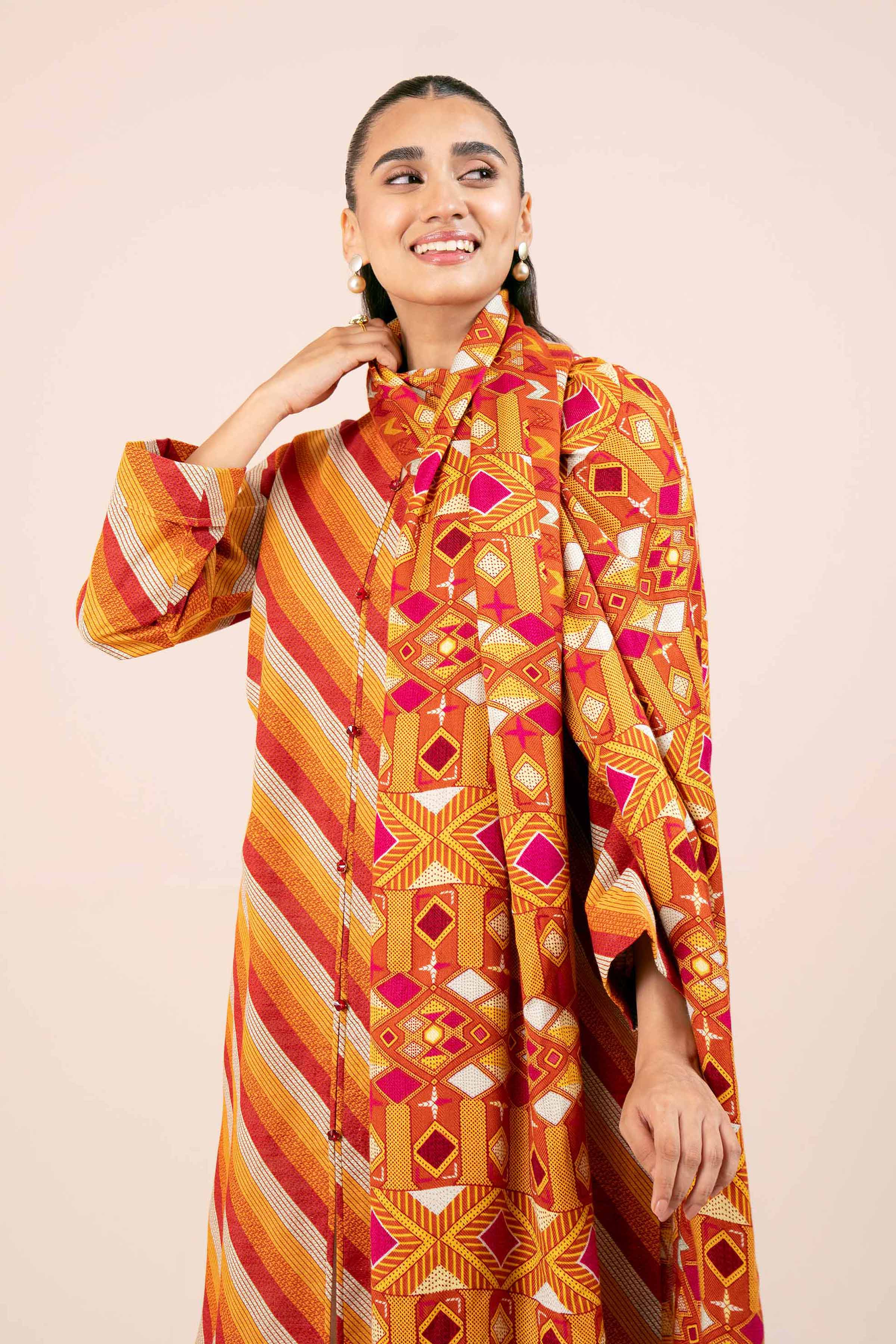 3 Piece - Printed Suit - 42404190
