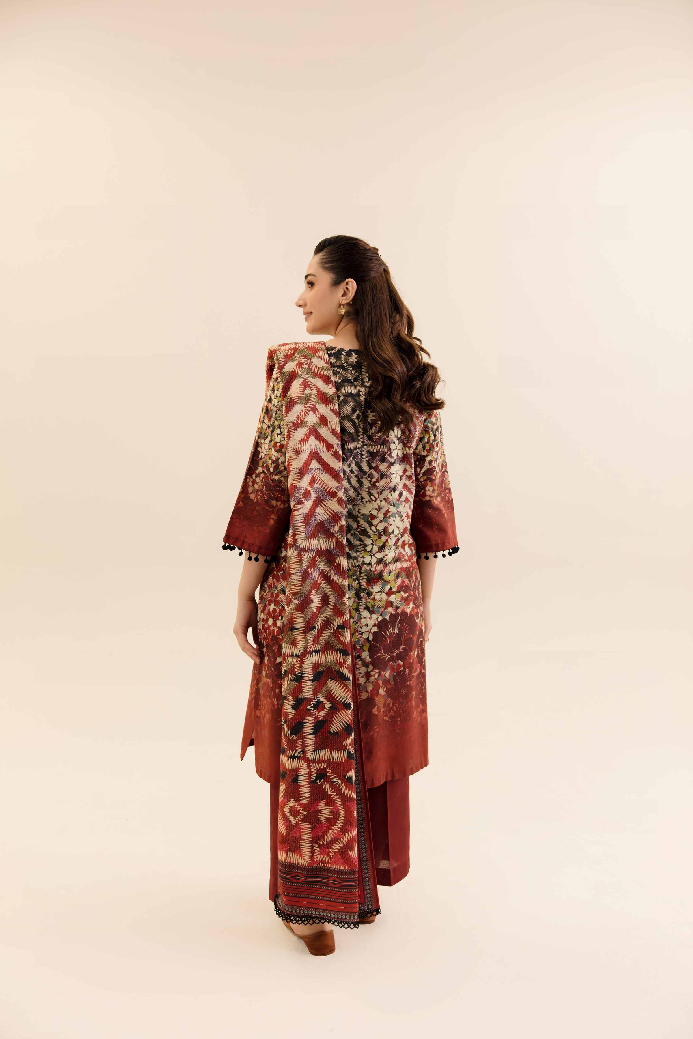 3 Piece - Digital Printed Suit - 42404226