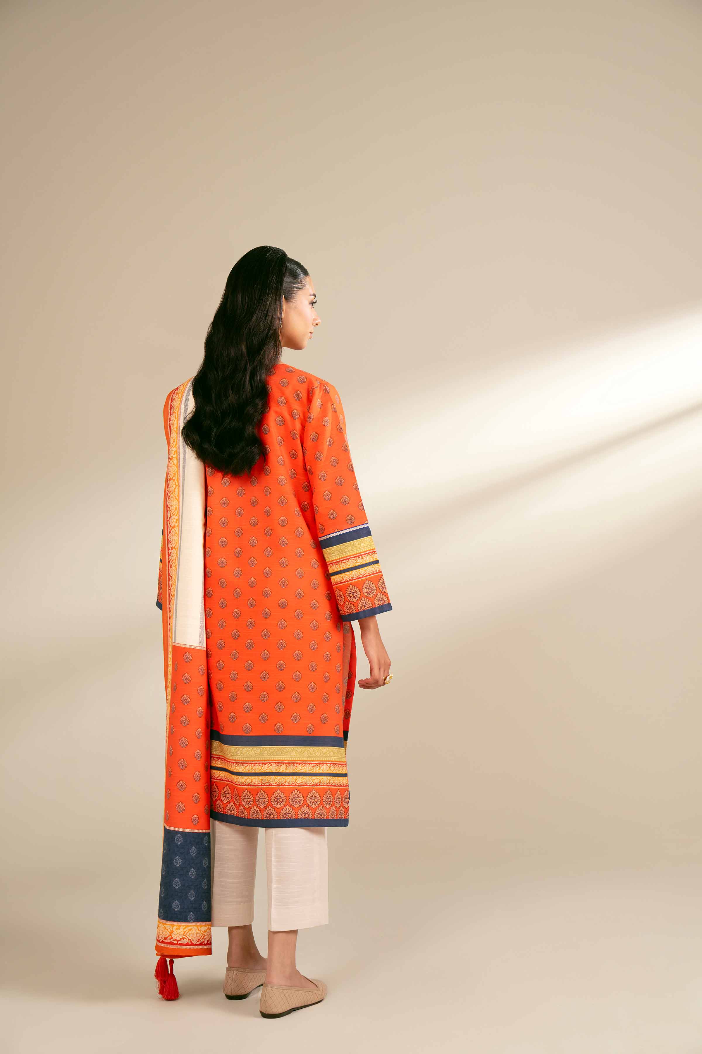 3 Piece - Digital Printed Suit - 42404230