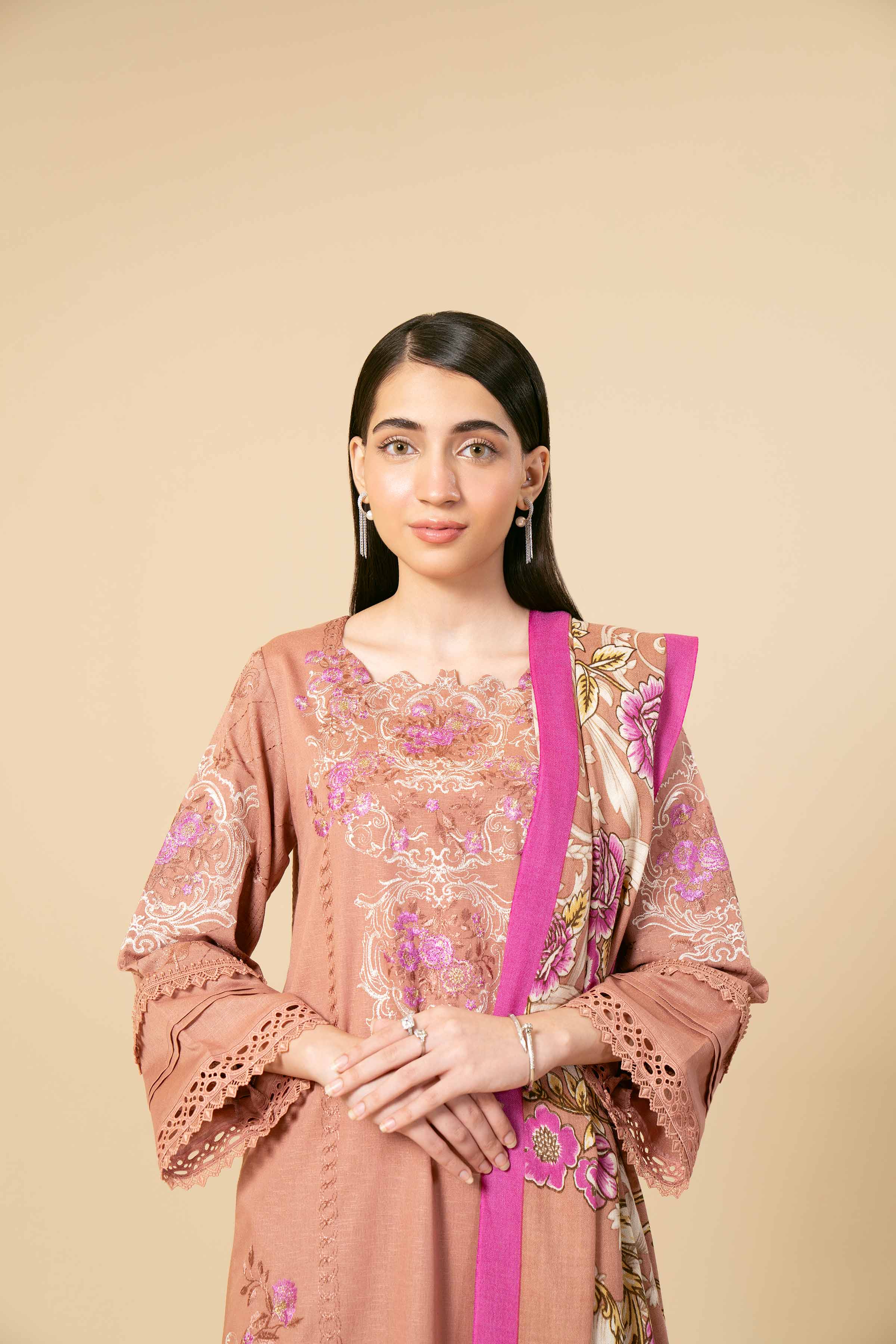 3 Piece - Embroidered Suit - 42404264