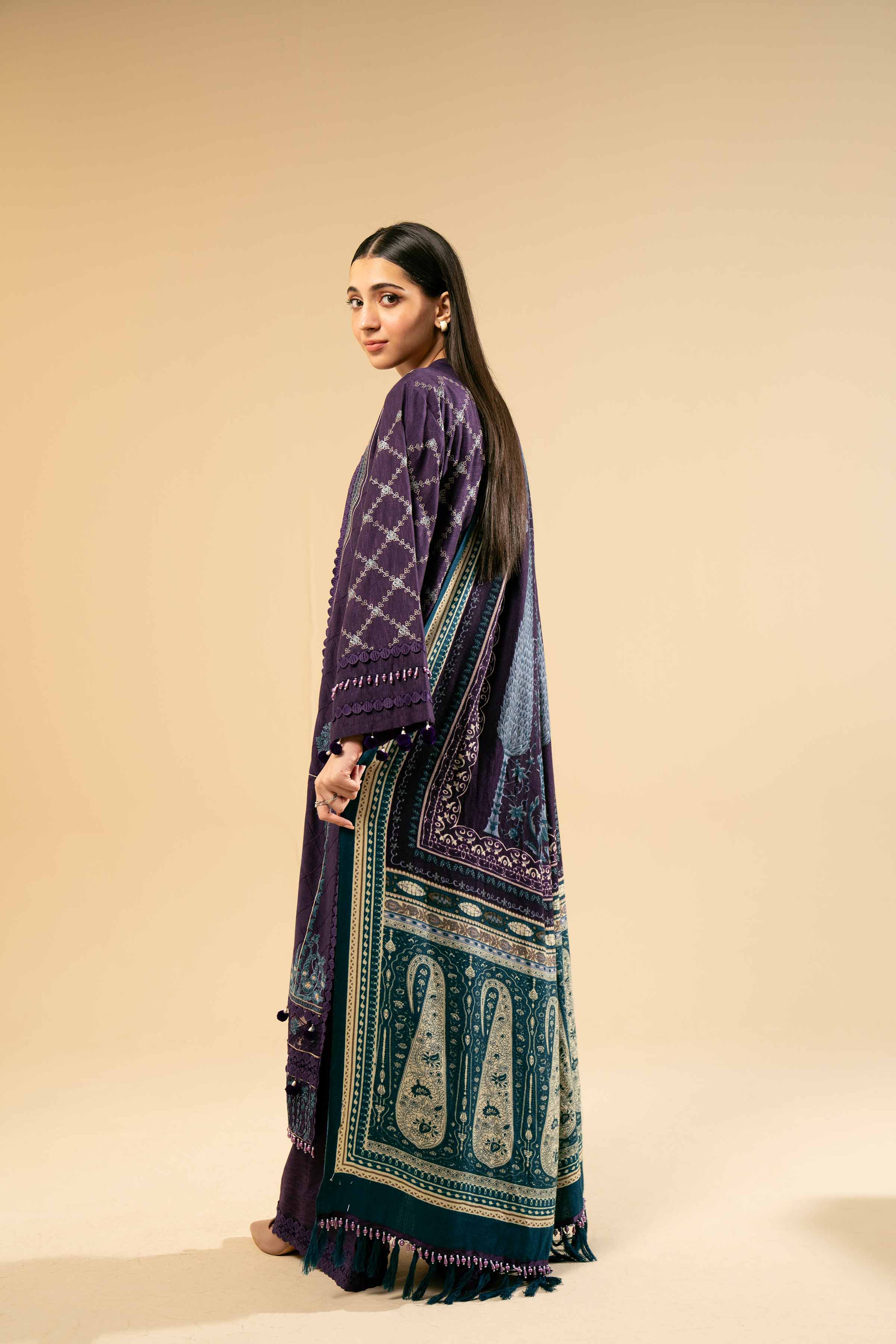3 Piece - Embroidered Suit - 42404275