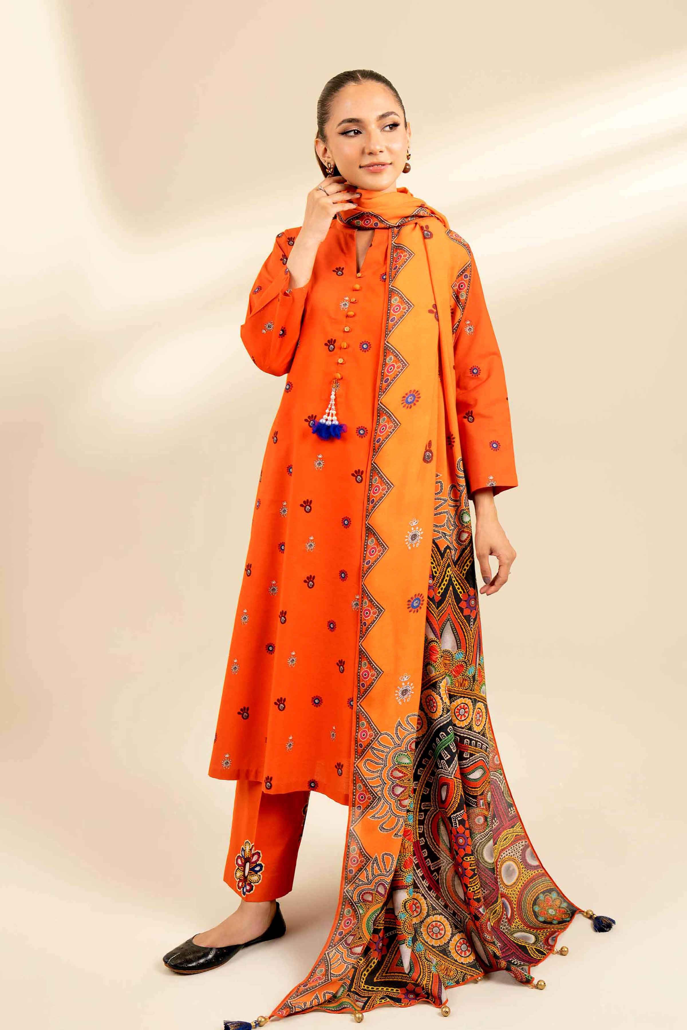 3 Piece - Printed Suit - 42404316