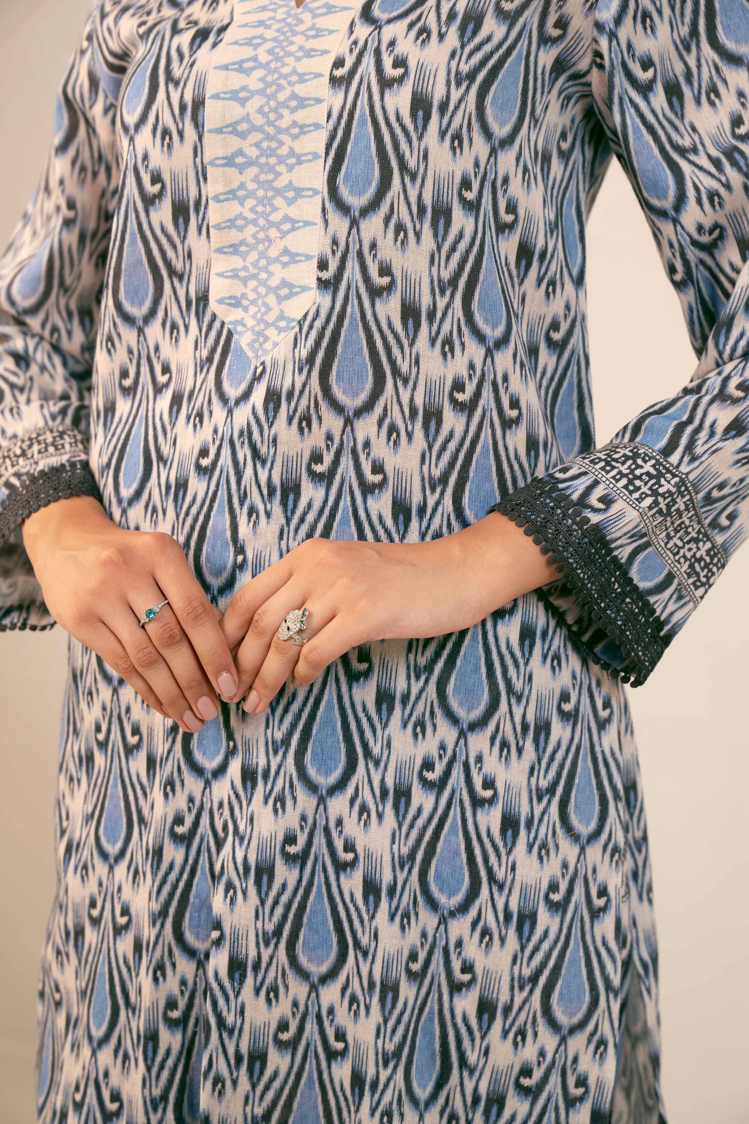 2 Piece - Printed Suit - 42404423