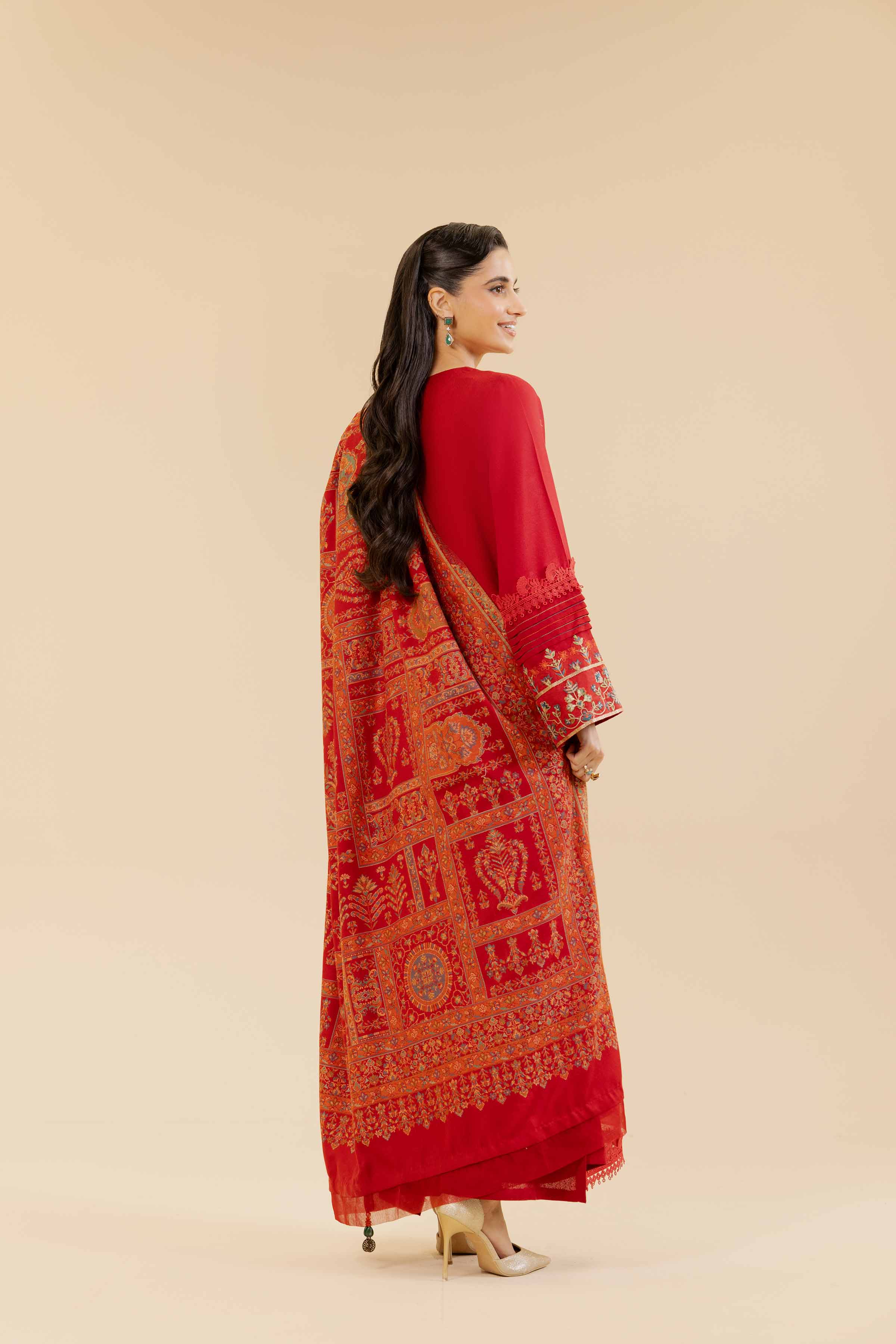 3 Piece - Embroidered Suit - 42404514