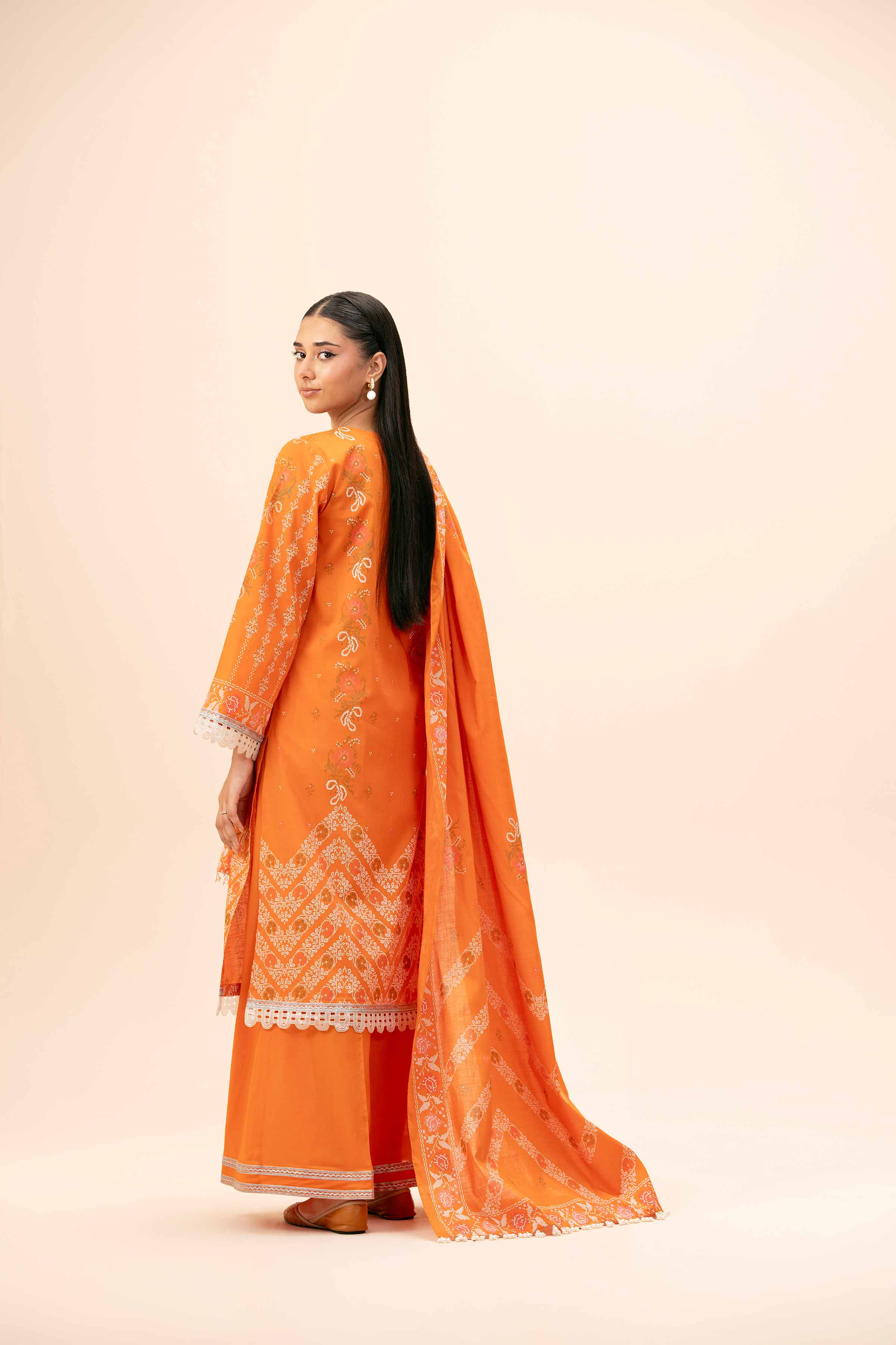 3 Piece - Paste Printed Suit - 42404580