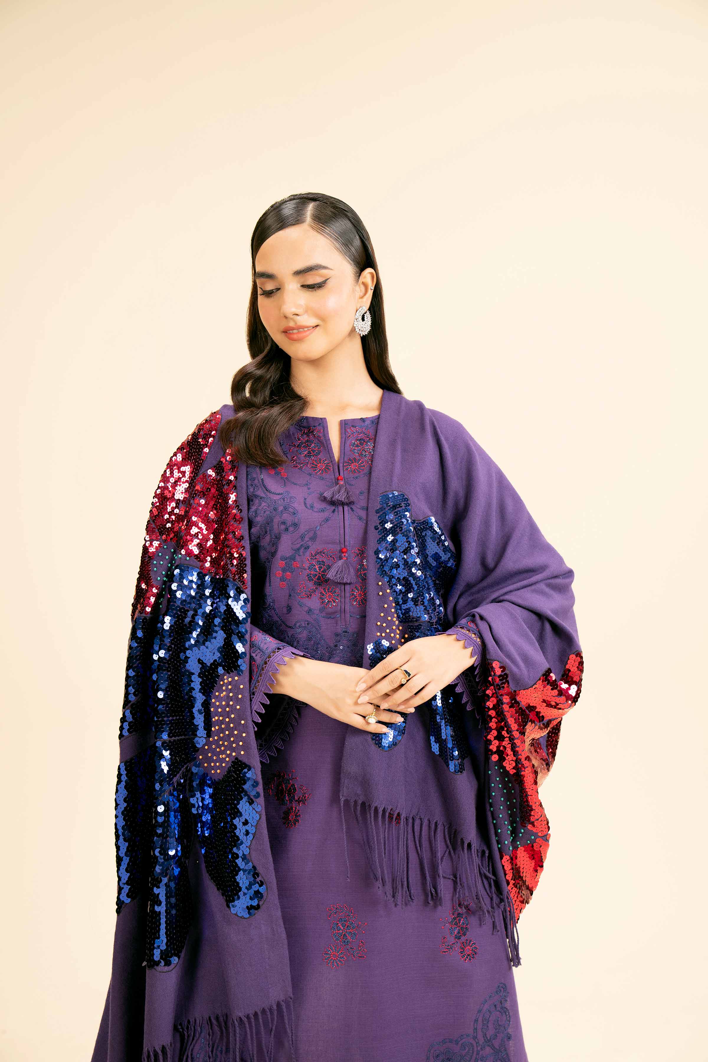 3 Piece - Embroidered Suit - 42404603