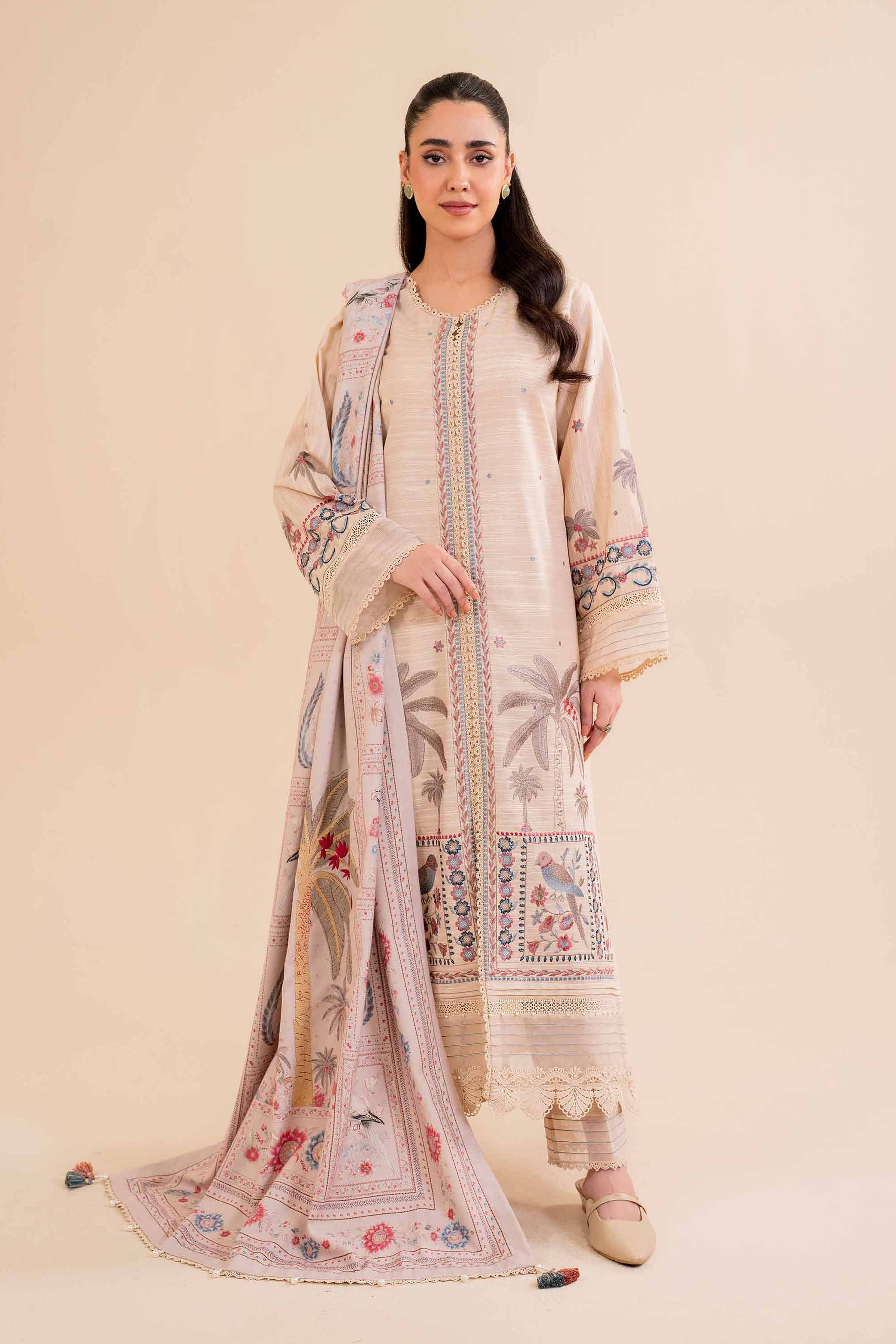 3 Piece - Embroidered Suit - 42404607