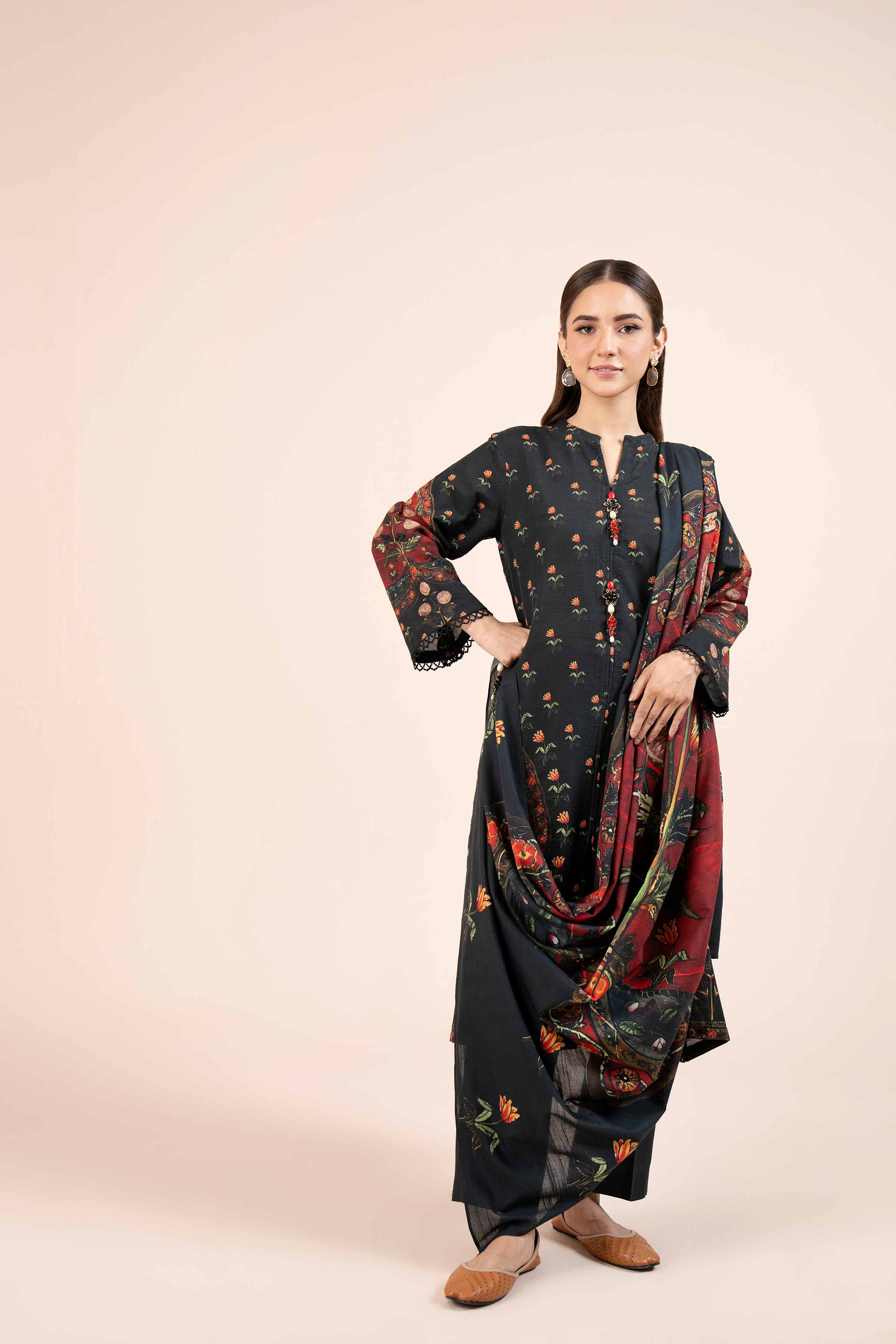 3 Piece - Digital Printed Suit - 42404936
