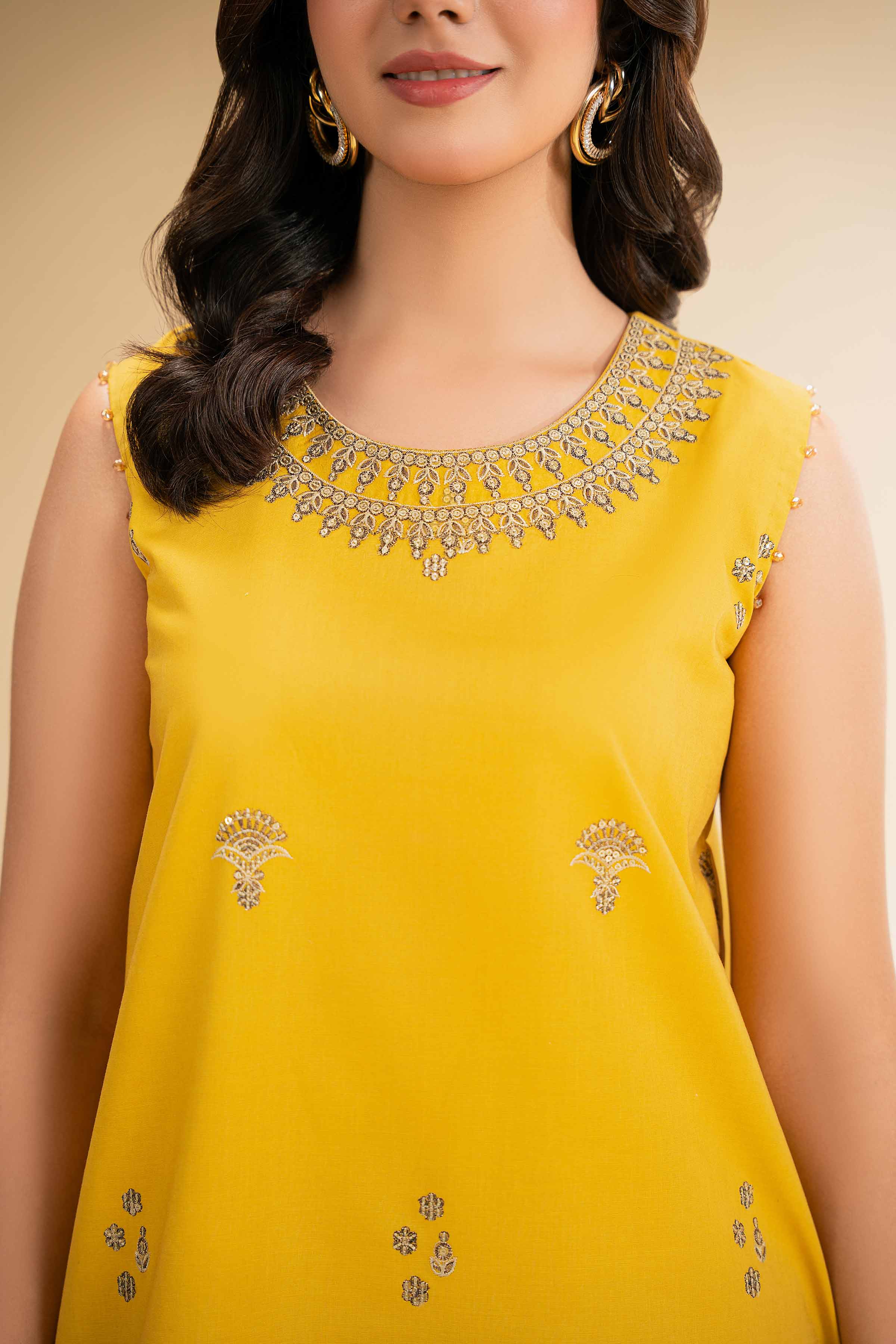 2 Piece - Dyed Embroidered Suit - 42501264