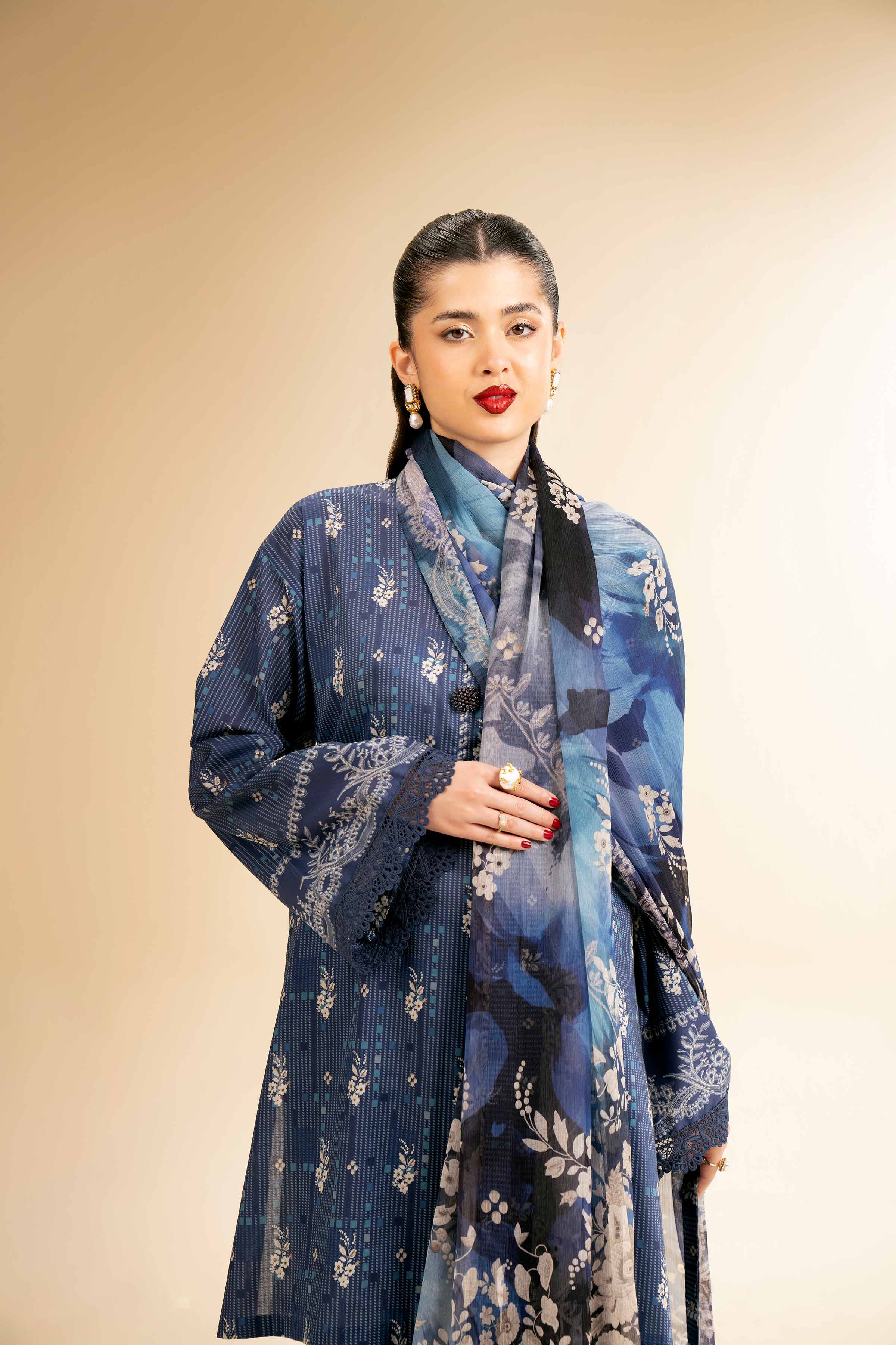 2 Piece - Printed With Laces Suit - 42501269