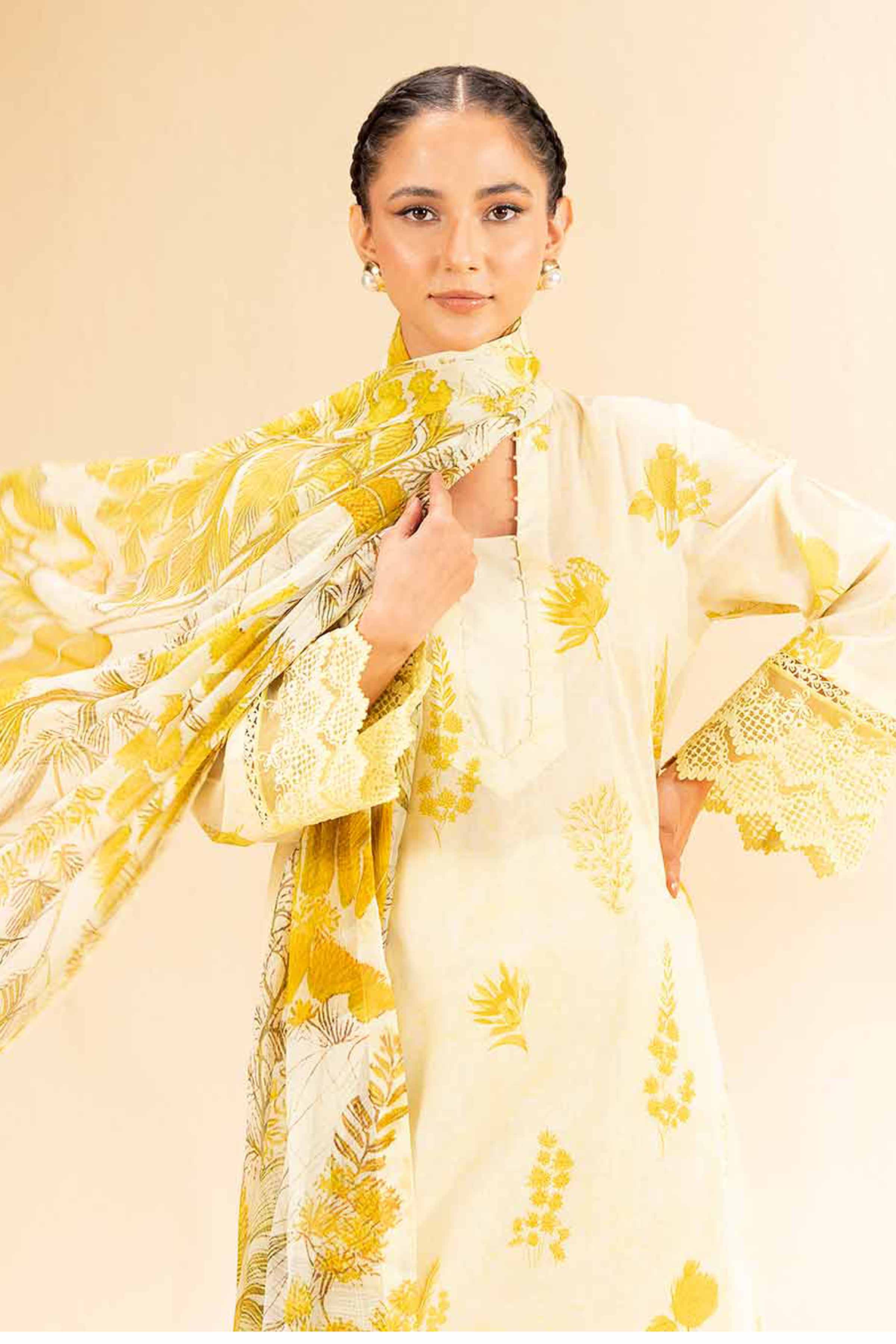 2 Piece - Printed With Laces Suit - 42501274