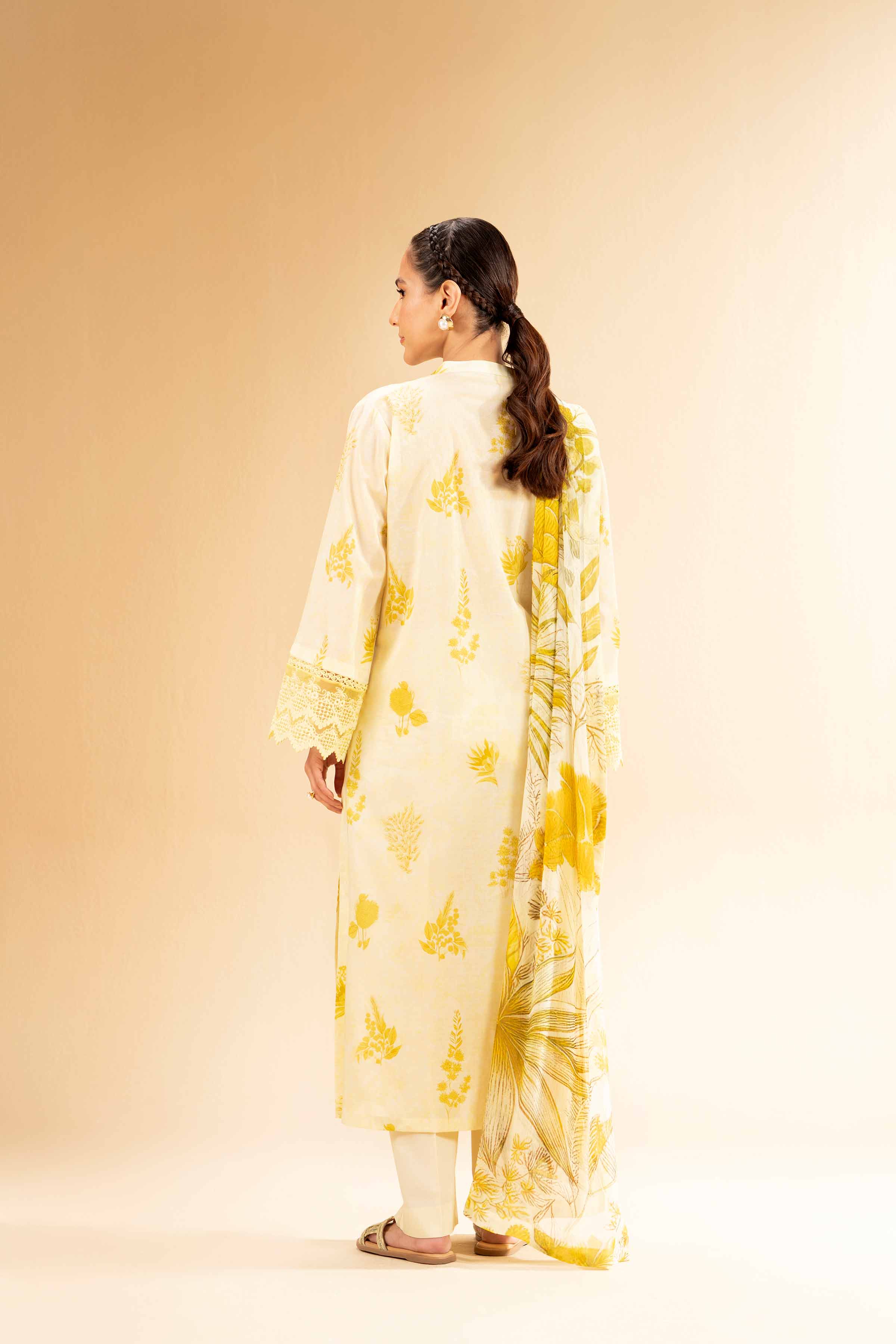 2 Piece - Printed With Laces Suit - 42501274