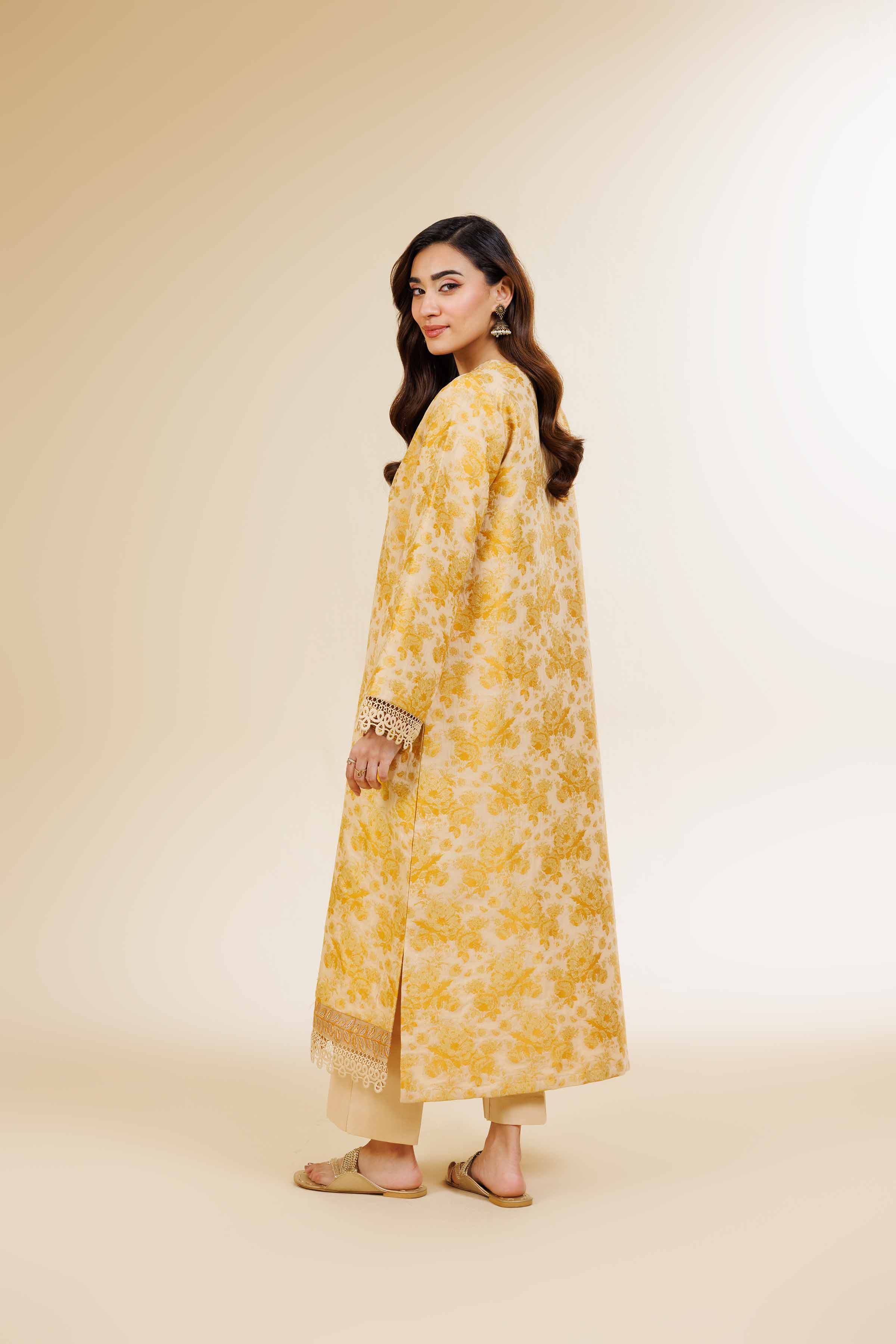 2 Piece - Jacquard Embroidered Suit - 42501286