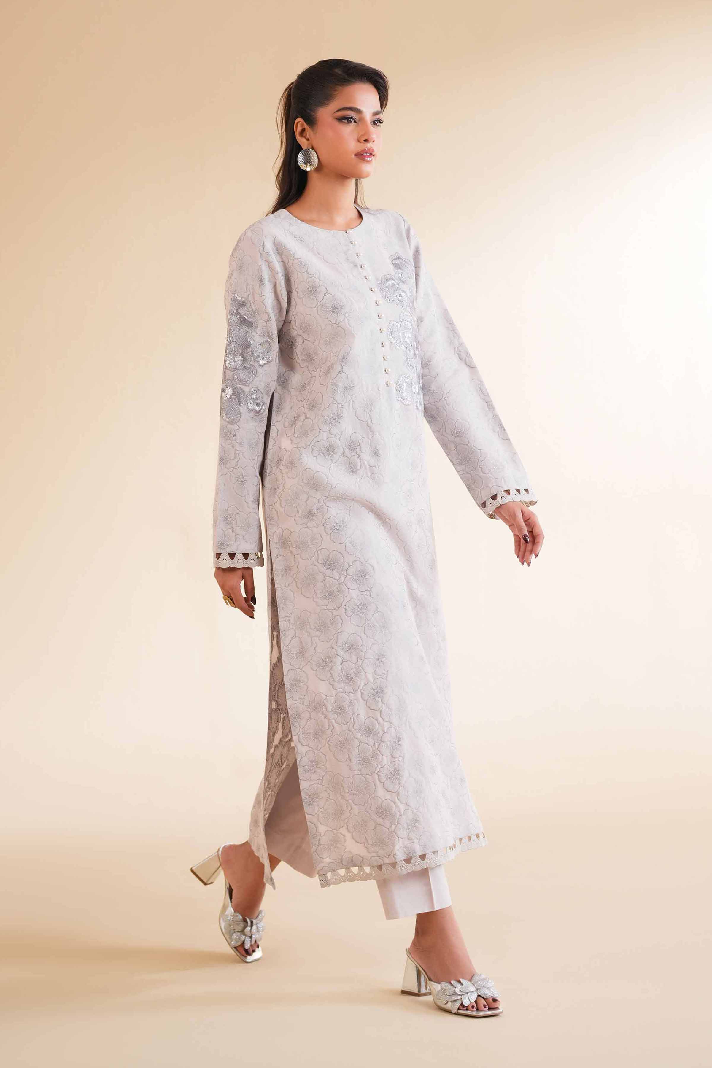 2 Piece - Jacquard Embroidered Suit - 42501288