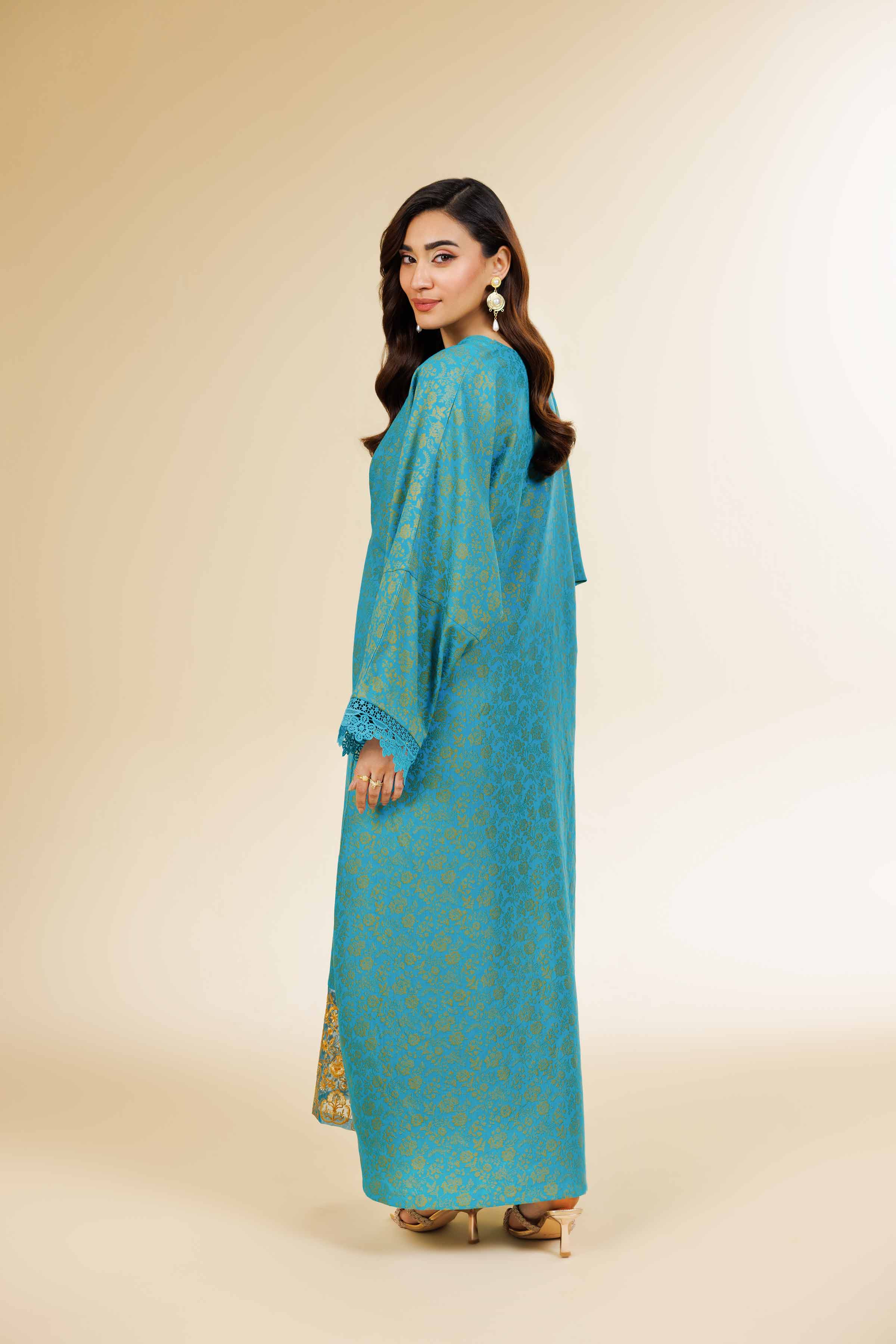 2 Piece - Jacquard Embroidered Suit - 42501291