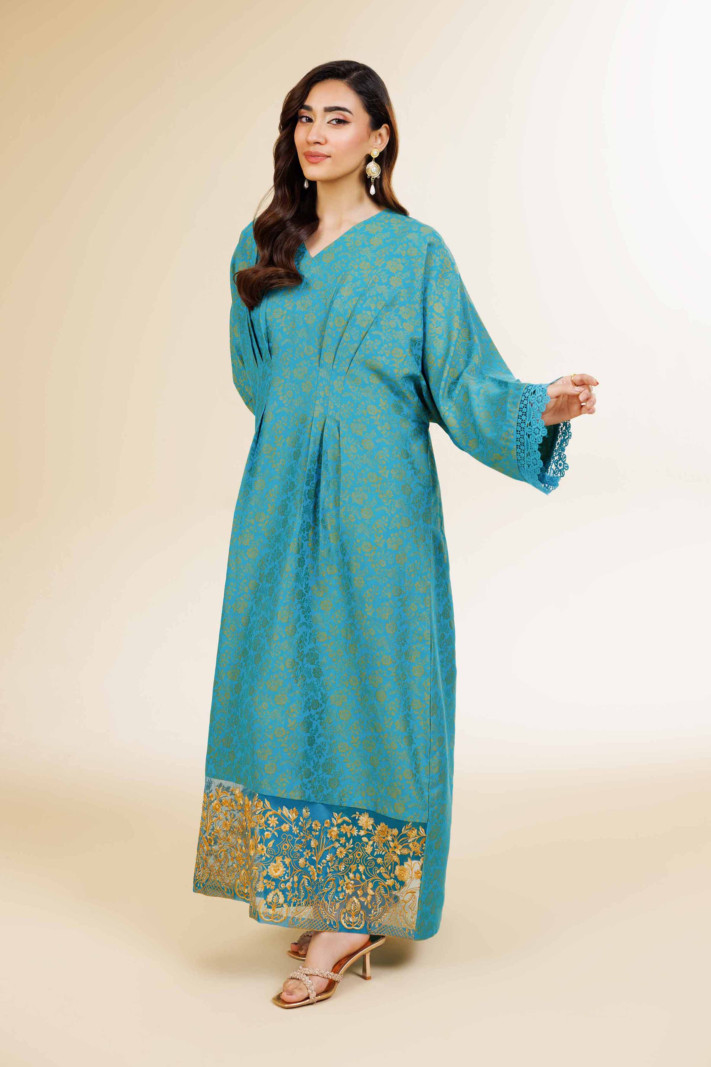 2 Piece - Jacquard Embroidered Suit - 42501291