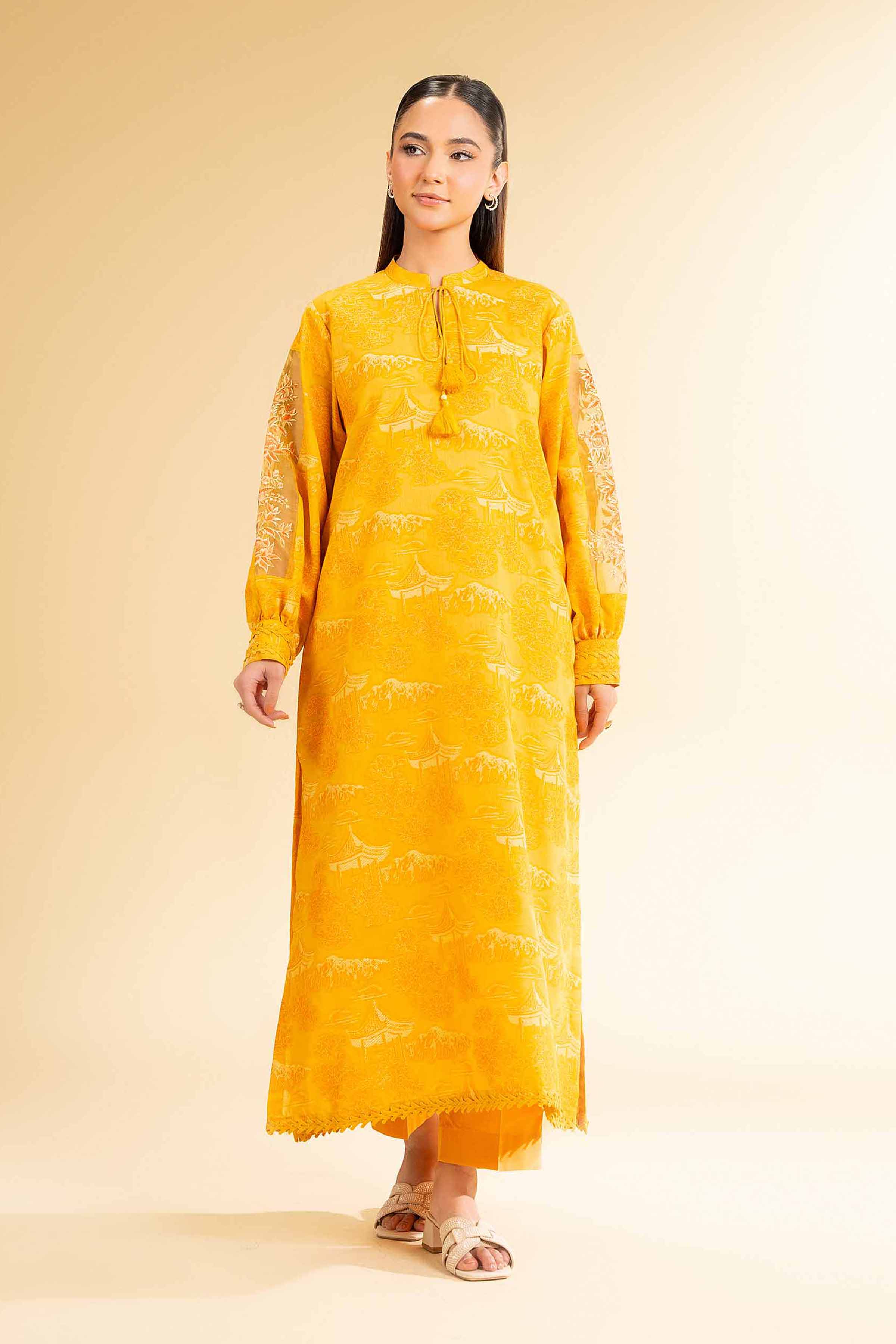 2 Piece - Jacquard Embroidered Suit - 42501292