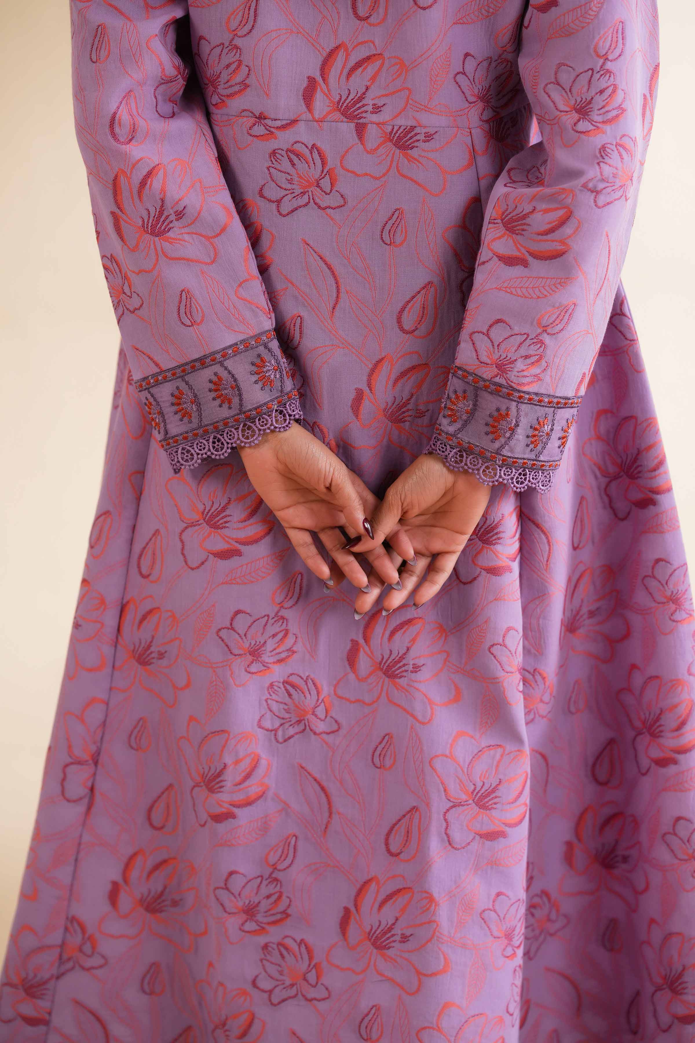 2 Piece - Jacquard Embroidered Suit - 42501294