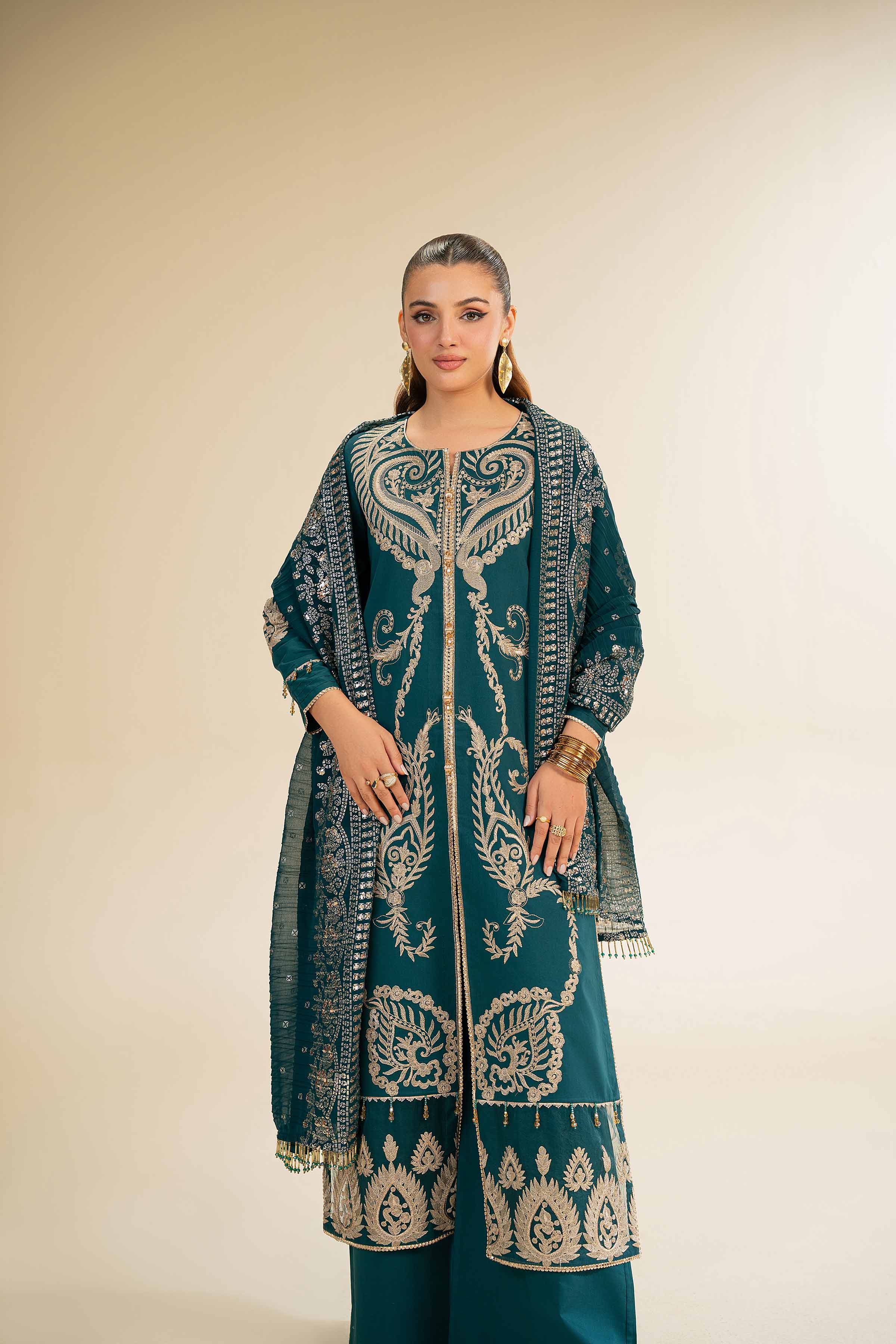 3 Piece - Embellished Suit - 42501371