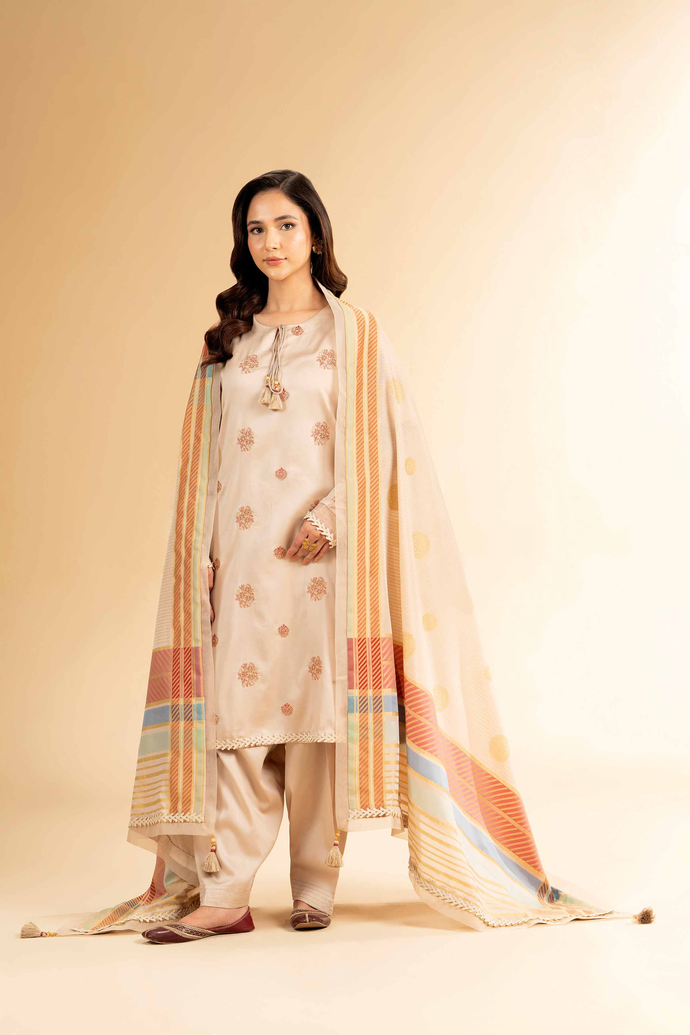 3 Piece - Embroidered Suit - 42501395