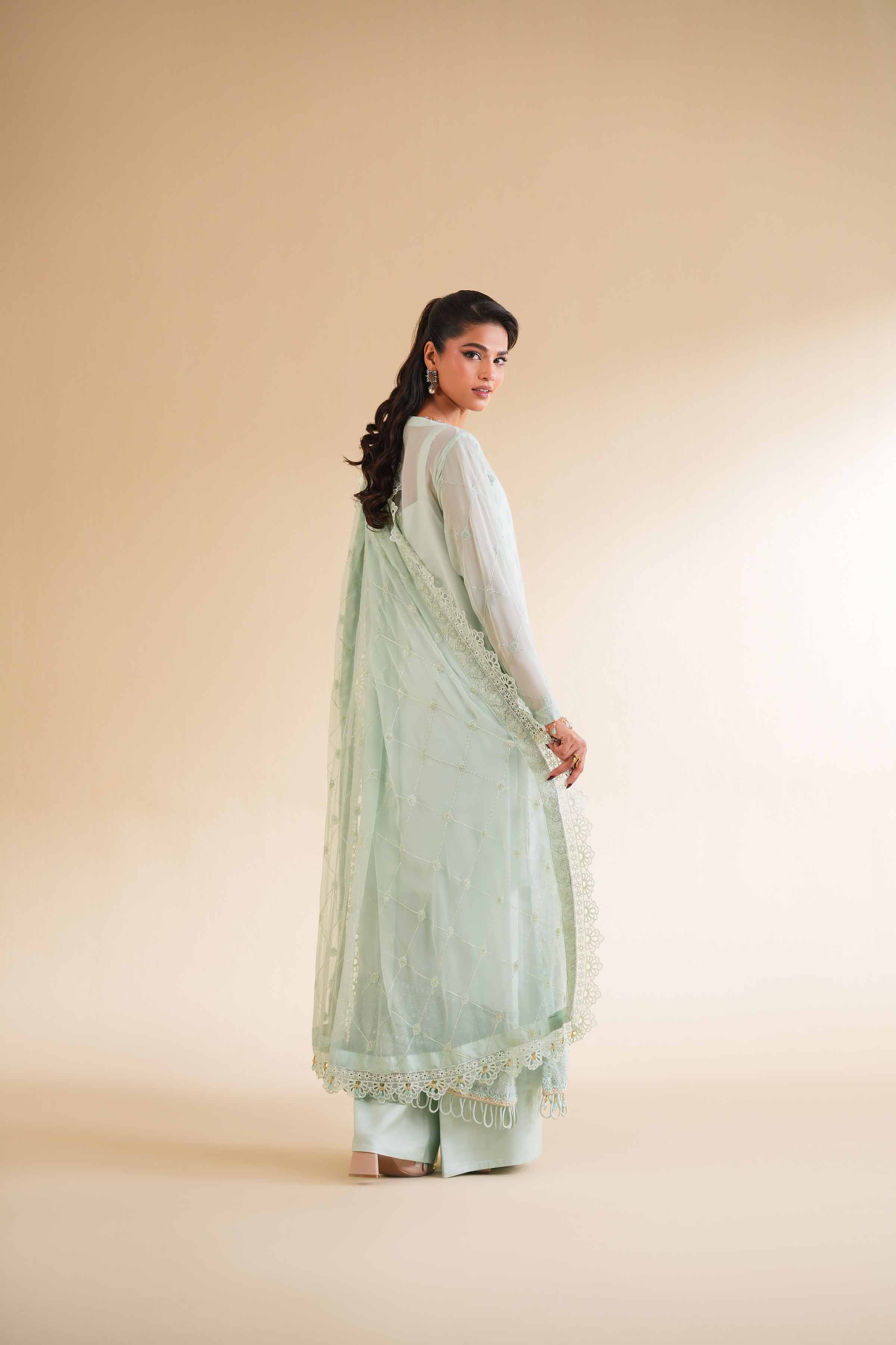 3 Piece - Dyed Embroidered Suit - 42501508