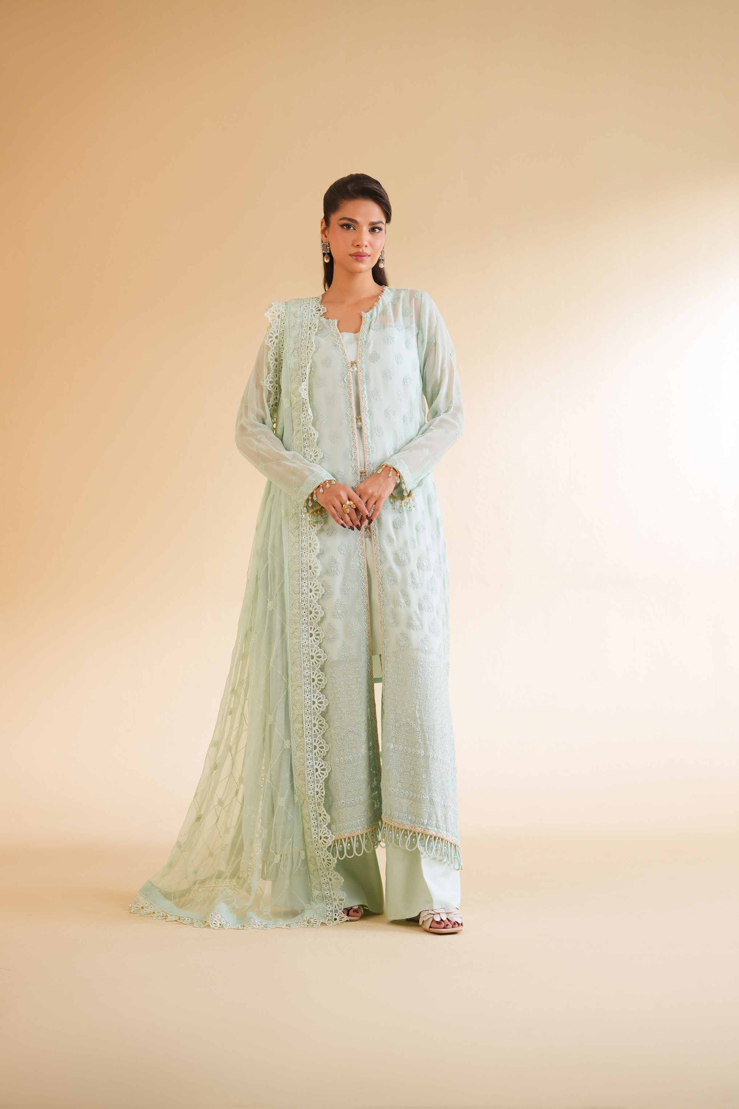 3 Piece - Dyed Embroidered Suit - 42501508