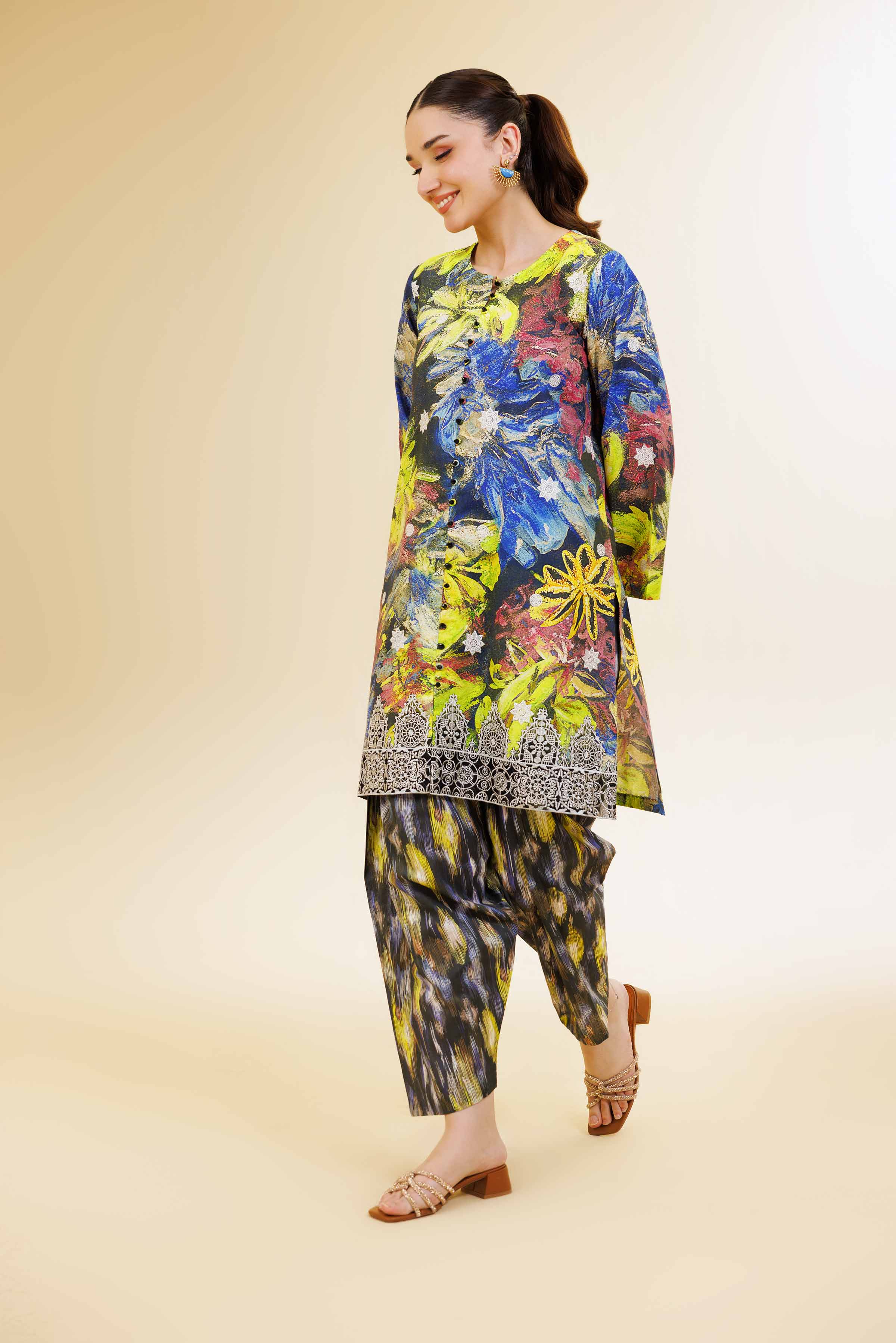 2 Piece - Digital Printed Suit - 42501564