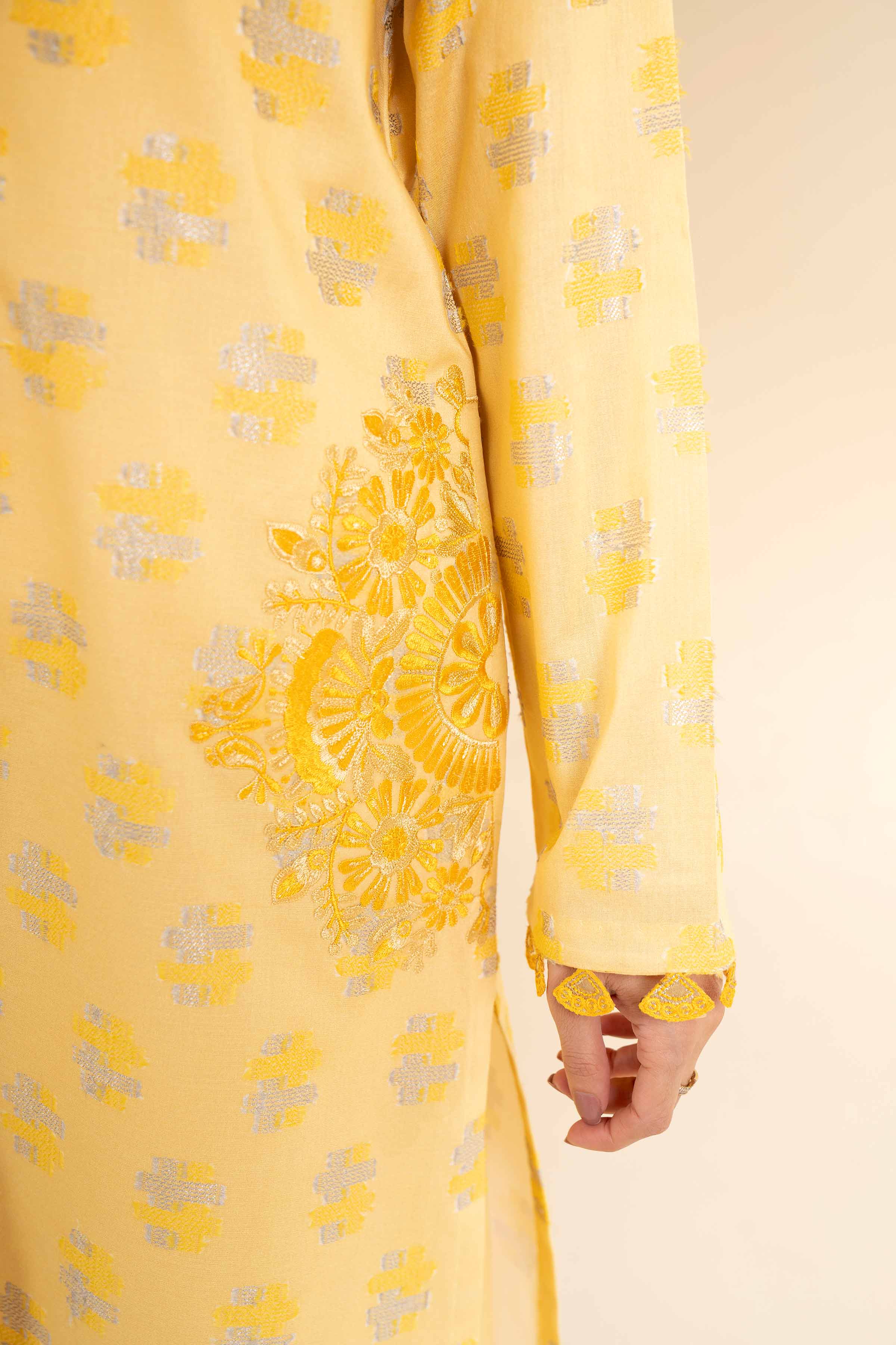 3 Piece - Digital Printed Embroidered Suit - 42501635