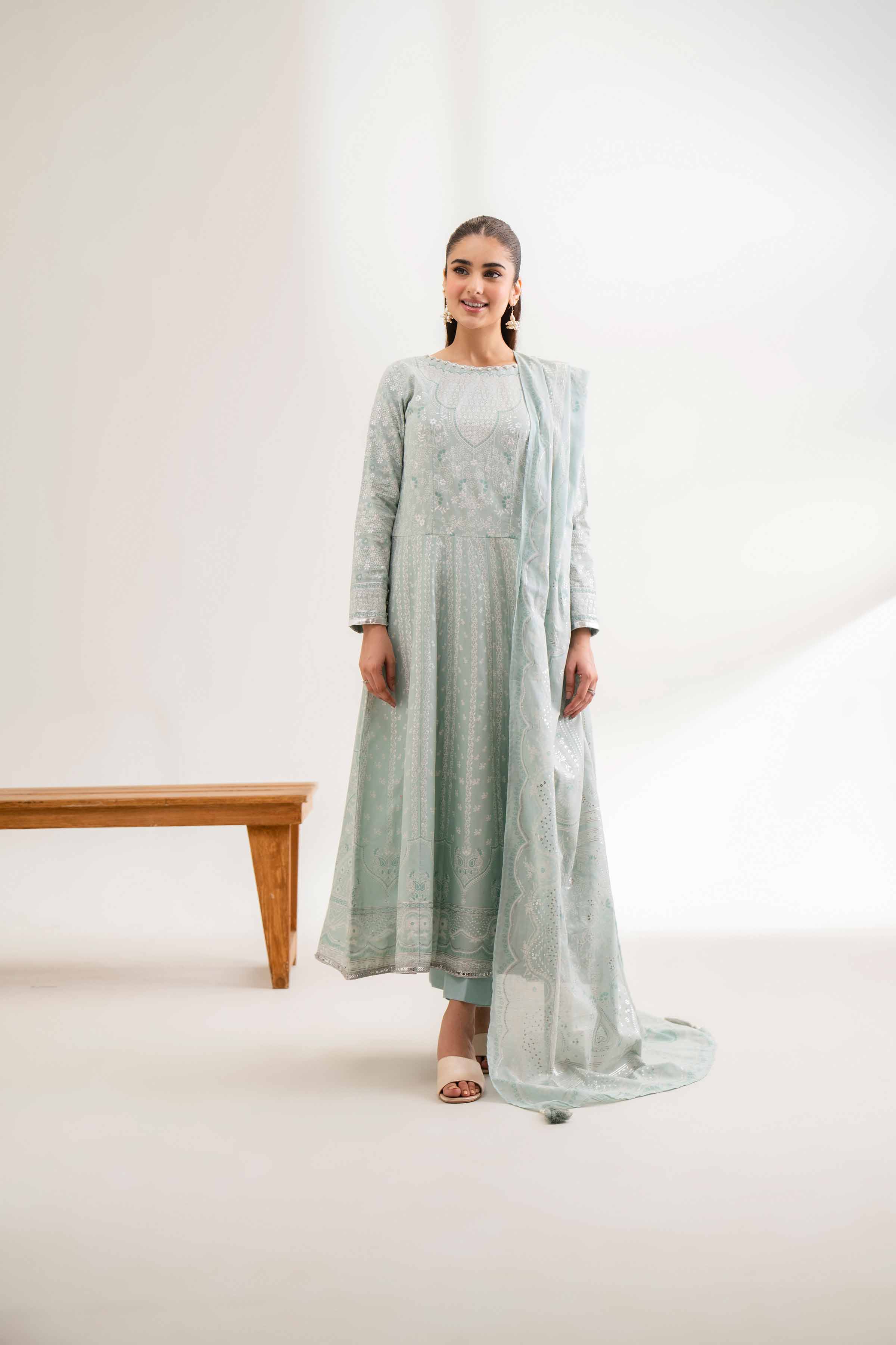 3 Piece - Foil Printed Suit - 42501901